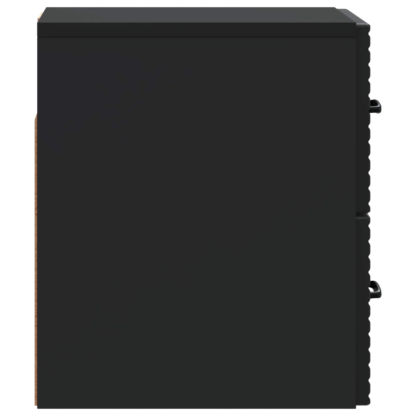 Cabinet de chevet mural 2 pcs Noir 34,5 x 33 x 40 cm - XIOS