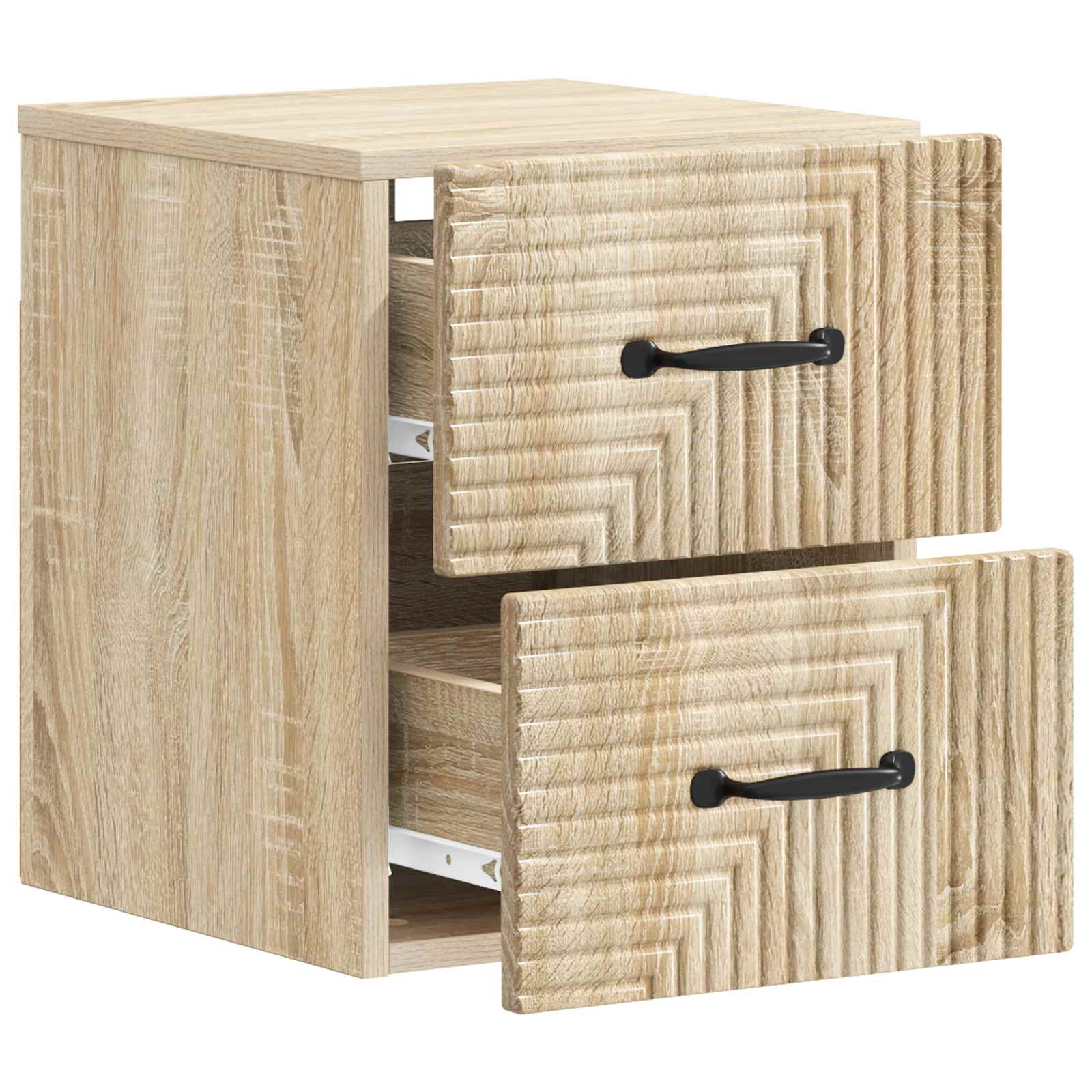 Cabinet de chevet mural 2 pcs Chêne Sonoma 34,5 x 33 x 40 cm - XIOS