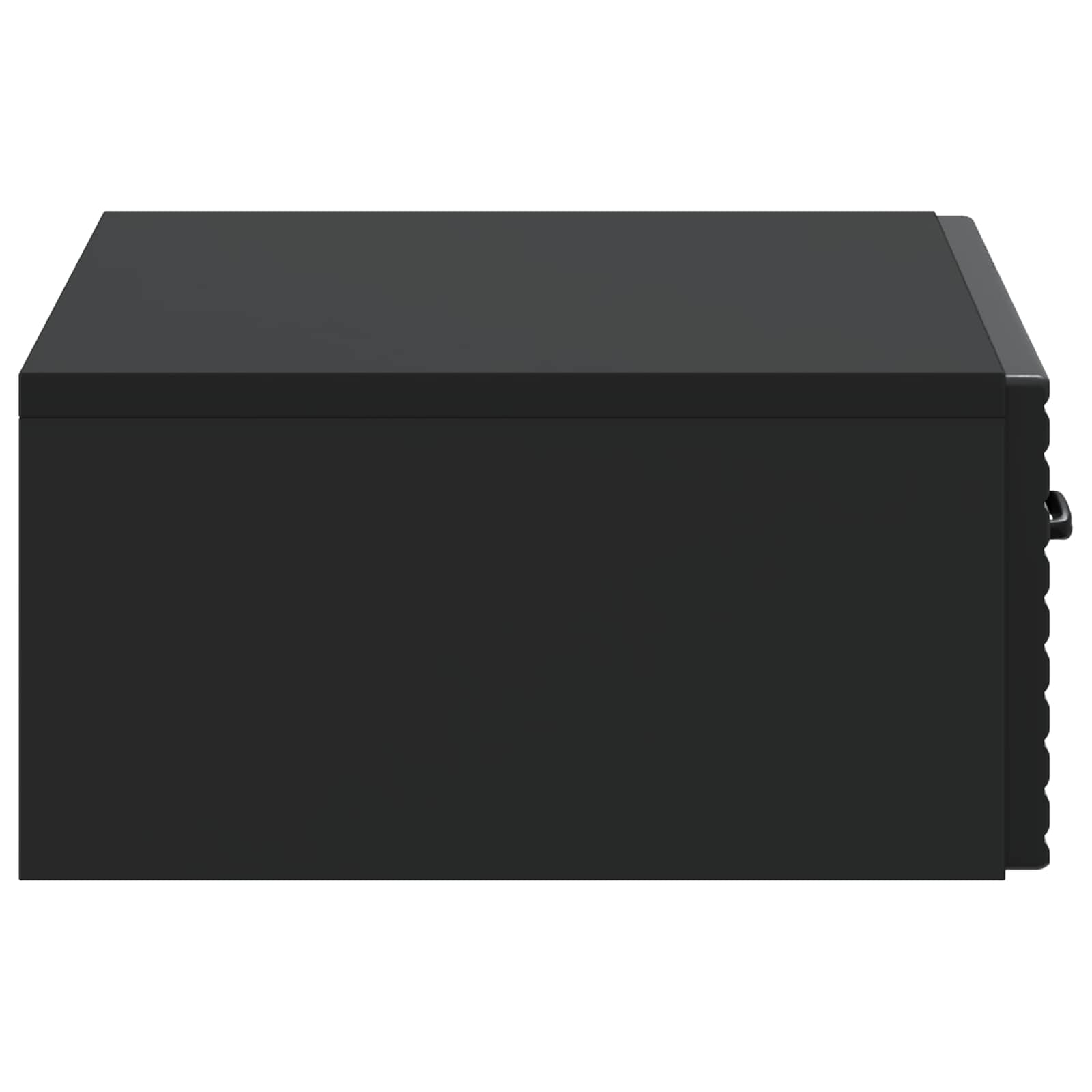 Table d'appoint murale Noir 59 x 34,5 x 17 cm Bois d'ingénierie - XIOS