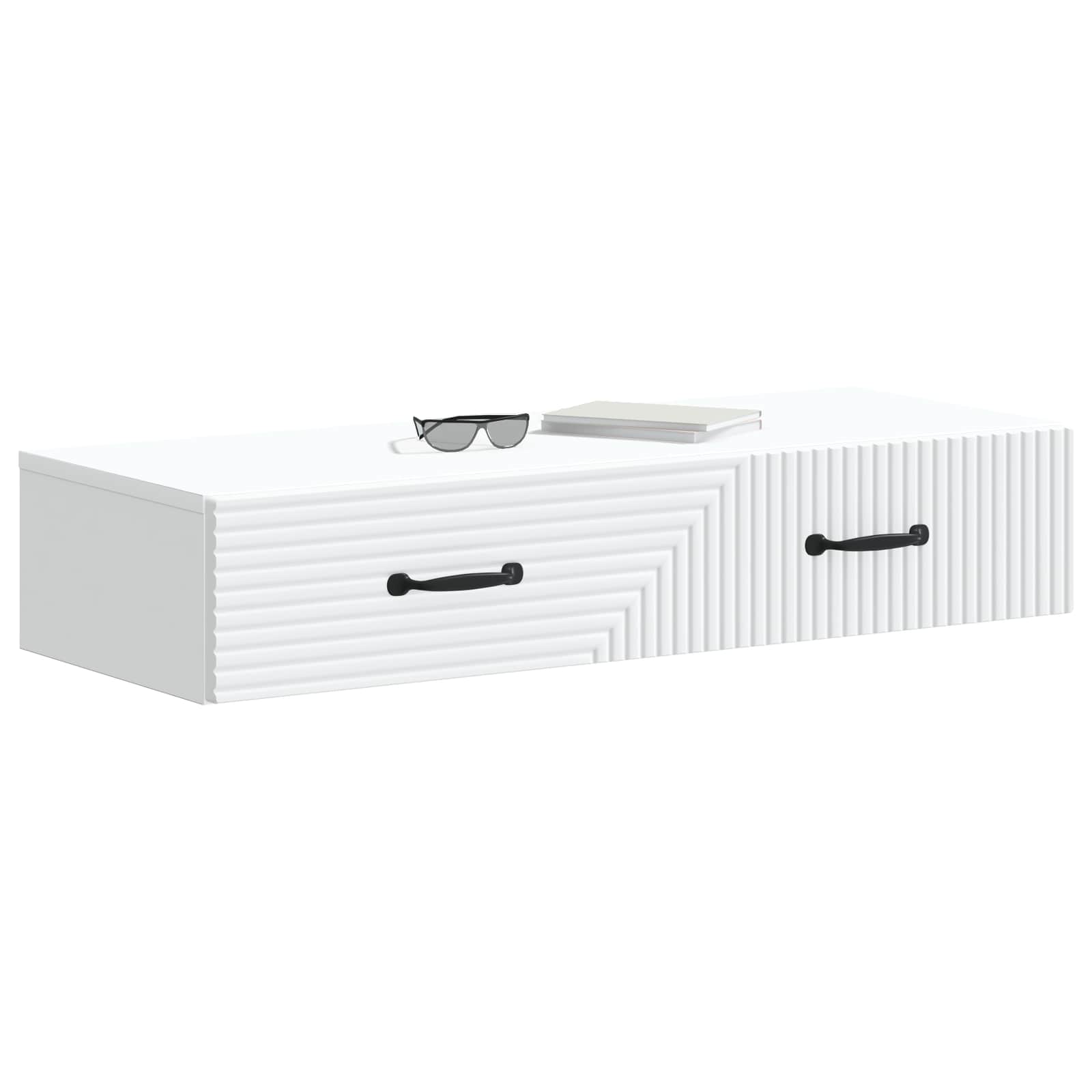 Table d'appoint murale Blanc 87,5 x 34,5 x 17 cm - XIOS