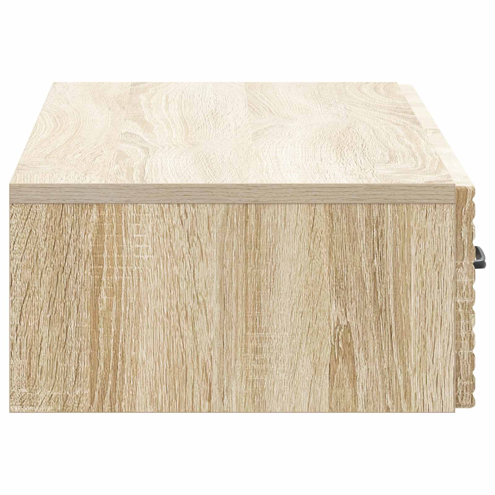 Table d'appoint murale Chêne Sonoma 87,5 x 34,5 x 17 cm