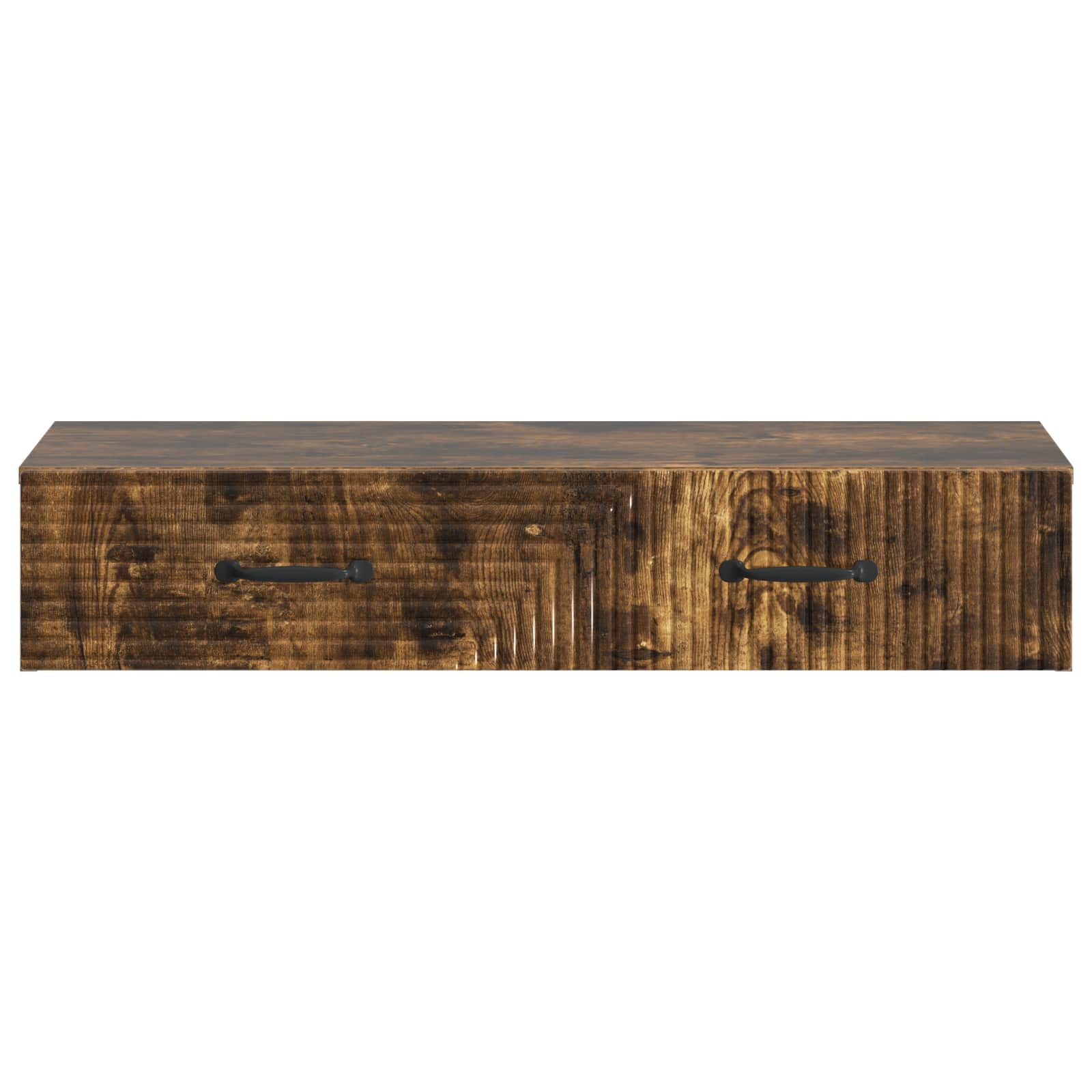 Table d'appoint murale Chêne fumé 87,5 x 34,5 x 17 cm