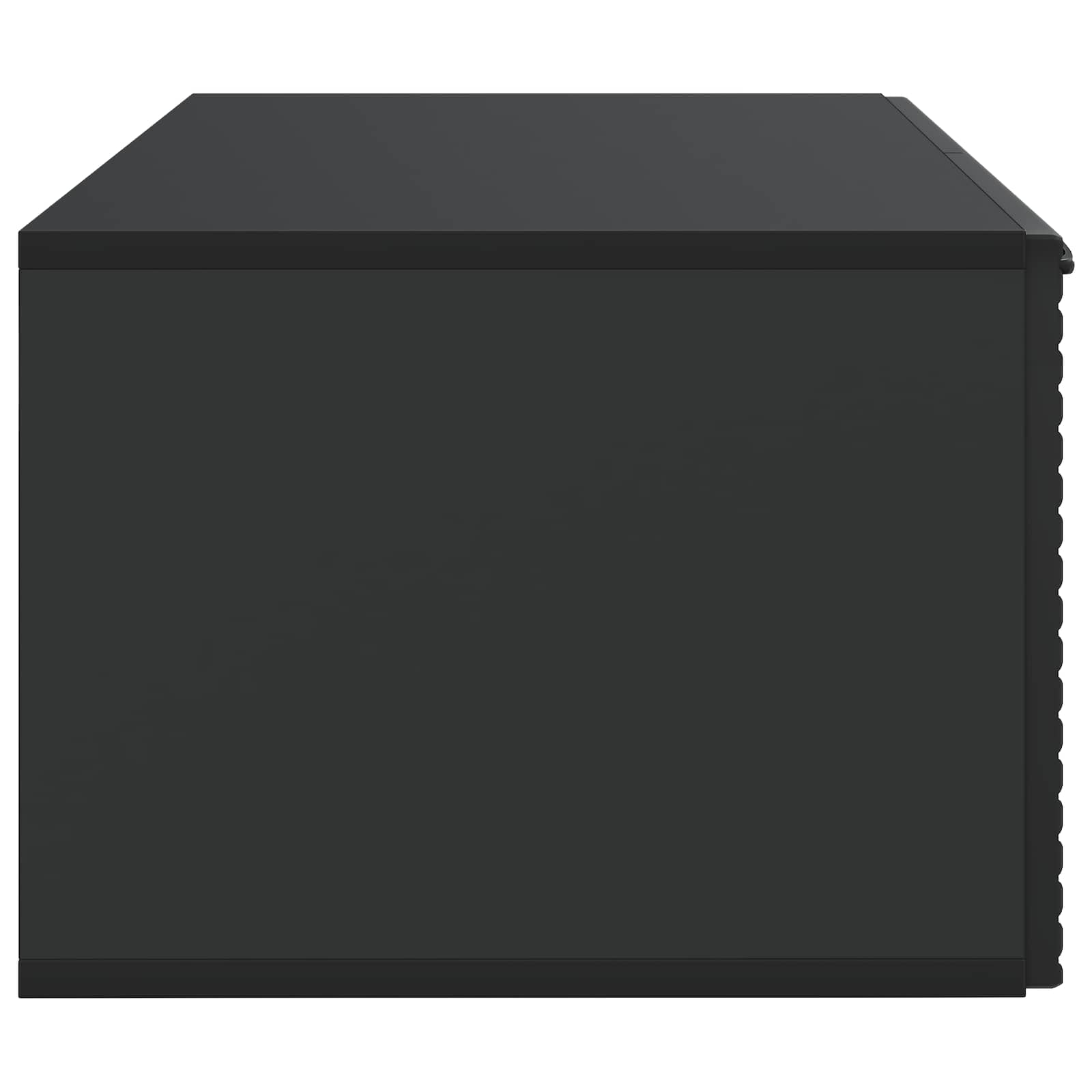 Meuble TV mural Noir 59,5 x 41 x 30 cm Bois d'ingénierie - XIOS