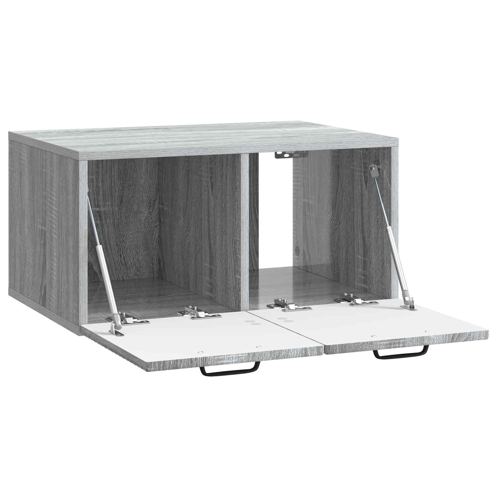 Meuble TV mural Sonoma gris 59,5 x 41 x 30 cm Bois d'ingénierie - XIOS