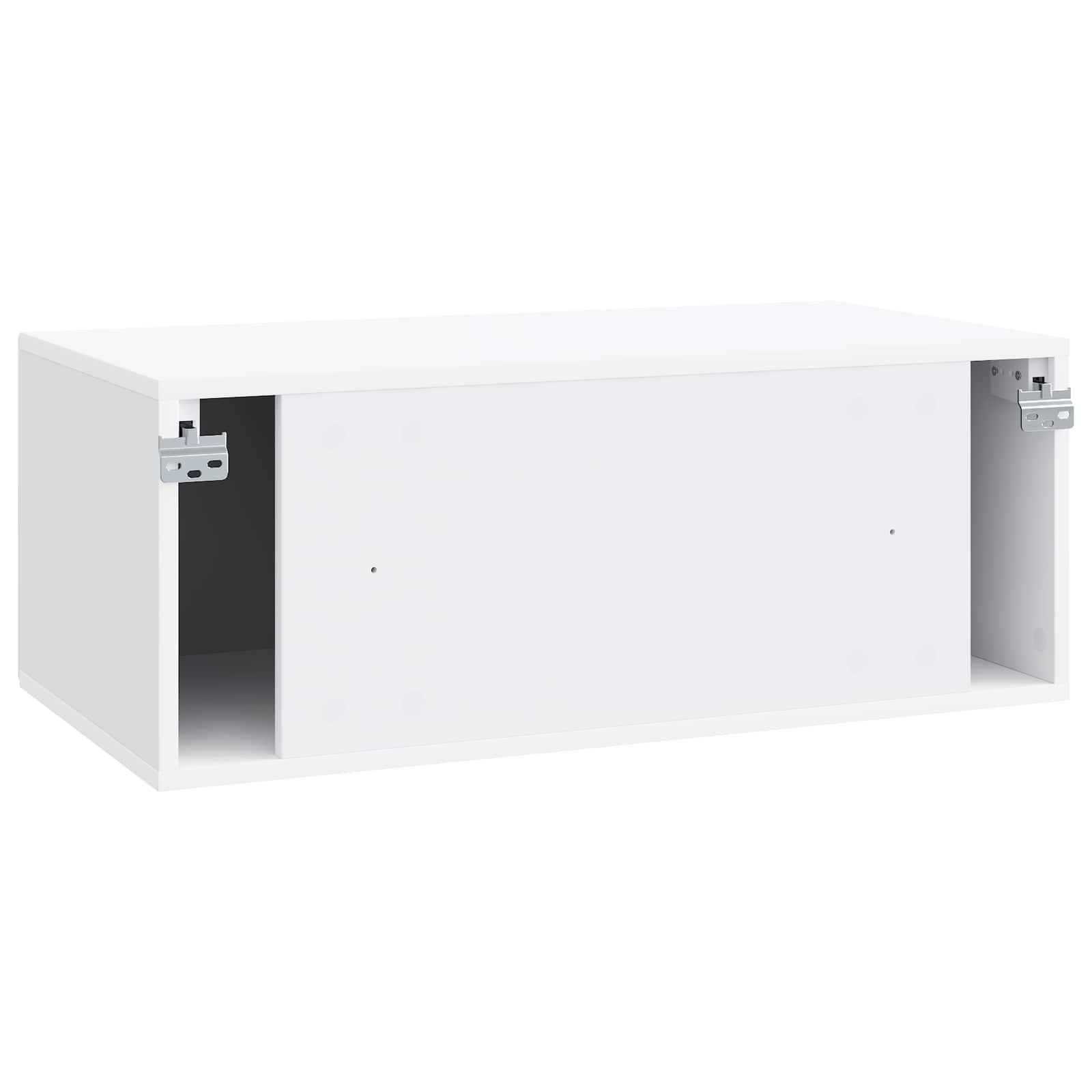 Meuble TV mural Blanc 78,5 x 41 x 30 cm Bois d'ingénierie - XIOS