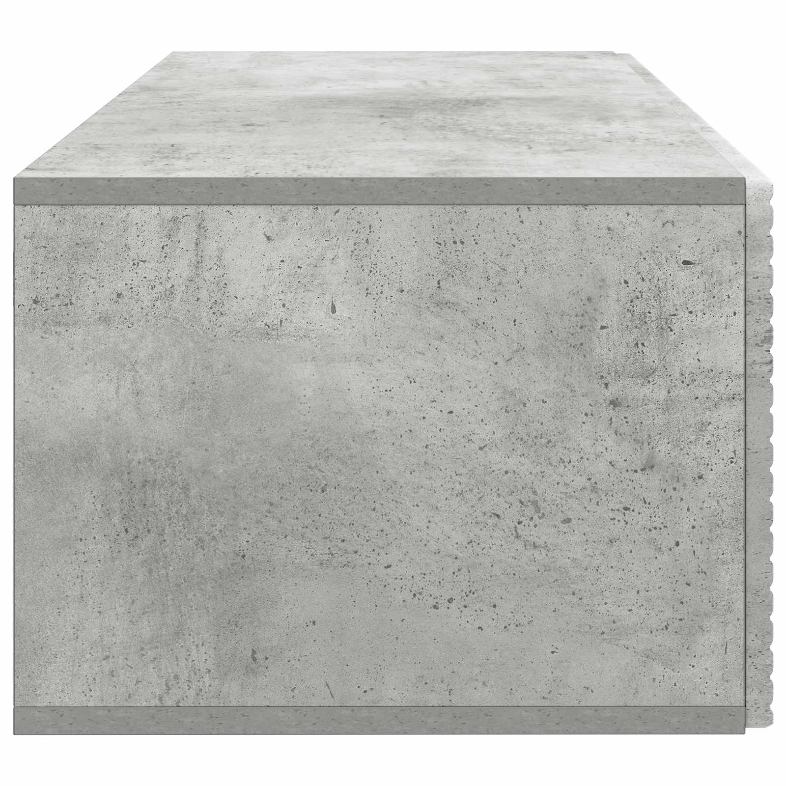 Meuble TV mural Gris béton 78,5 x 41 x 30 cm Bois d'ingénierie - XIOS