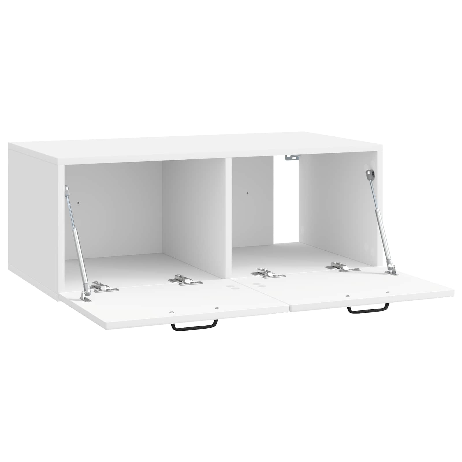 Meuble TV mural Montage mural Blanc brillant 78,5 x 41 x 30 cm - XIOS