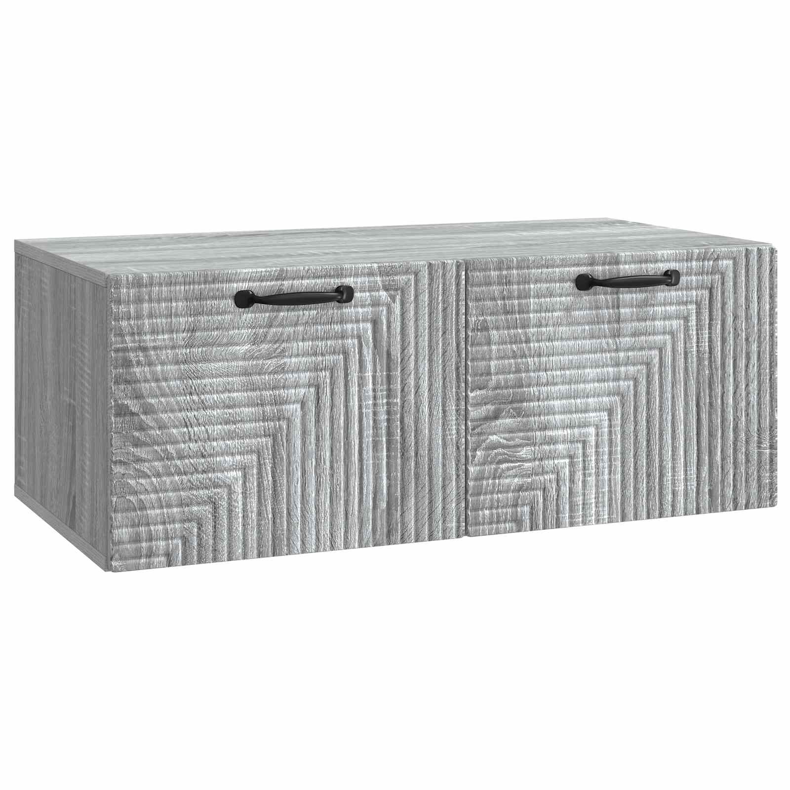 Meuble TV mural Sonoma gris 78,5 x 41 x 30 cm Bois d'ingénierie - XIOS
