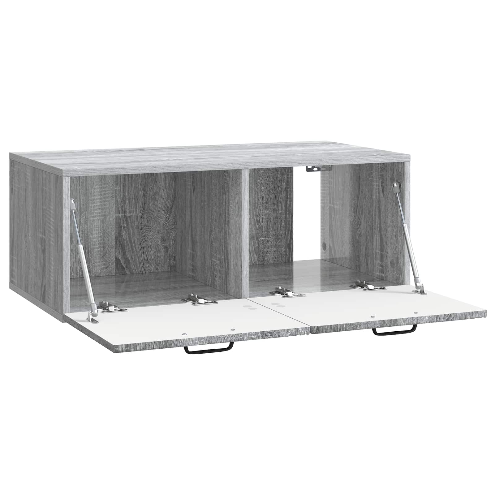 Meuble TV mural Sonoma gris 78,5 x 41 x 30 cm Bois d'ingénierie - XIOS