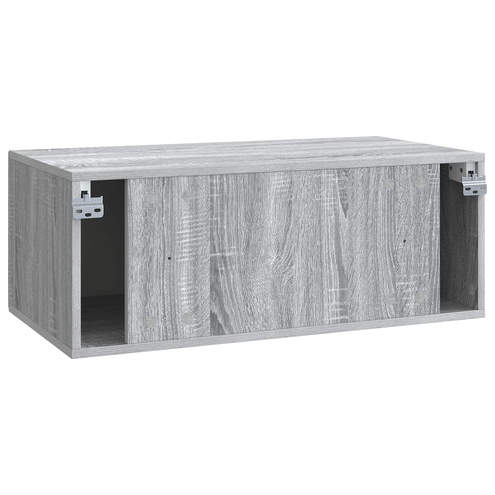 Meuble TV mural Sonoma gris 78,5 x 41 x 30 cm Bois d'ingénierie - XIOS
