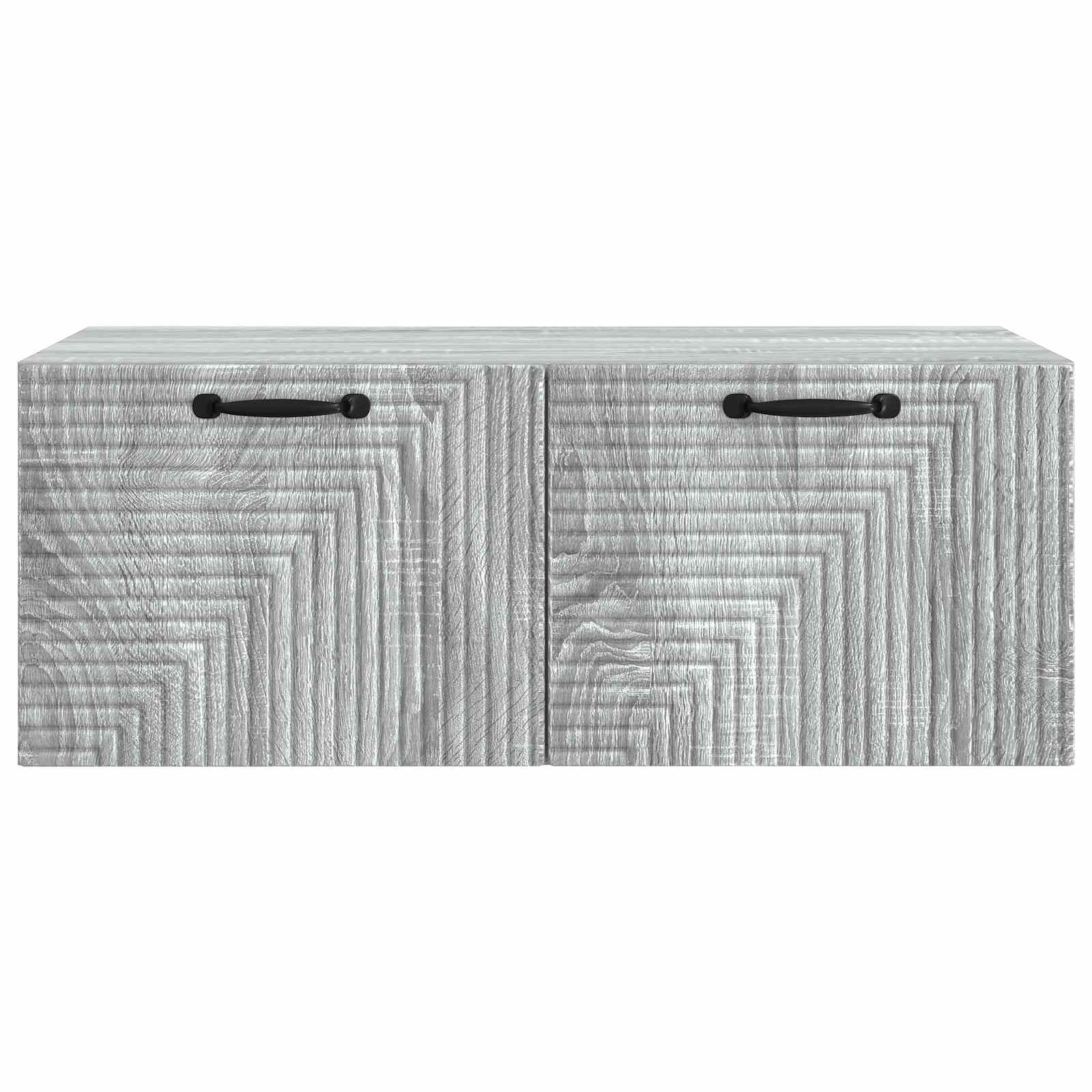 Meuble TV mural Sonoma gris 78,5 x 41 x 30 cm Bois d'ingénierie - XIOS