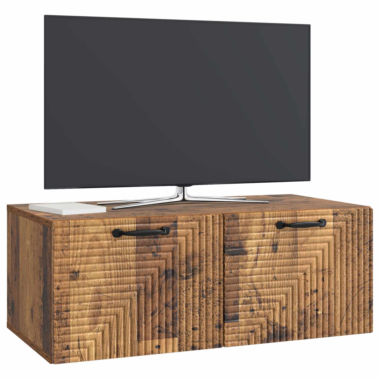 Meuble TV mural Bois ancien 78,5 x 41 x 30 cm Bois d'ingénierie - XIOS