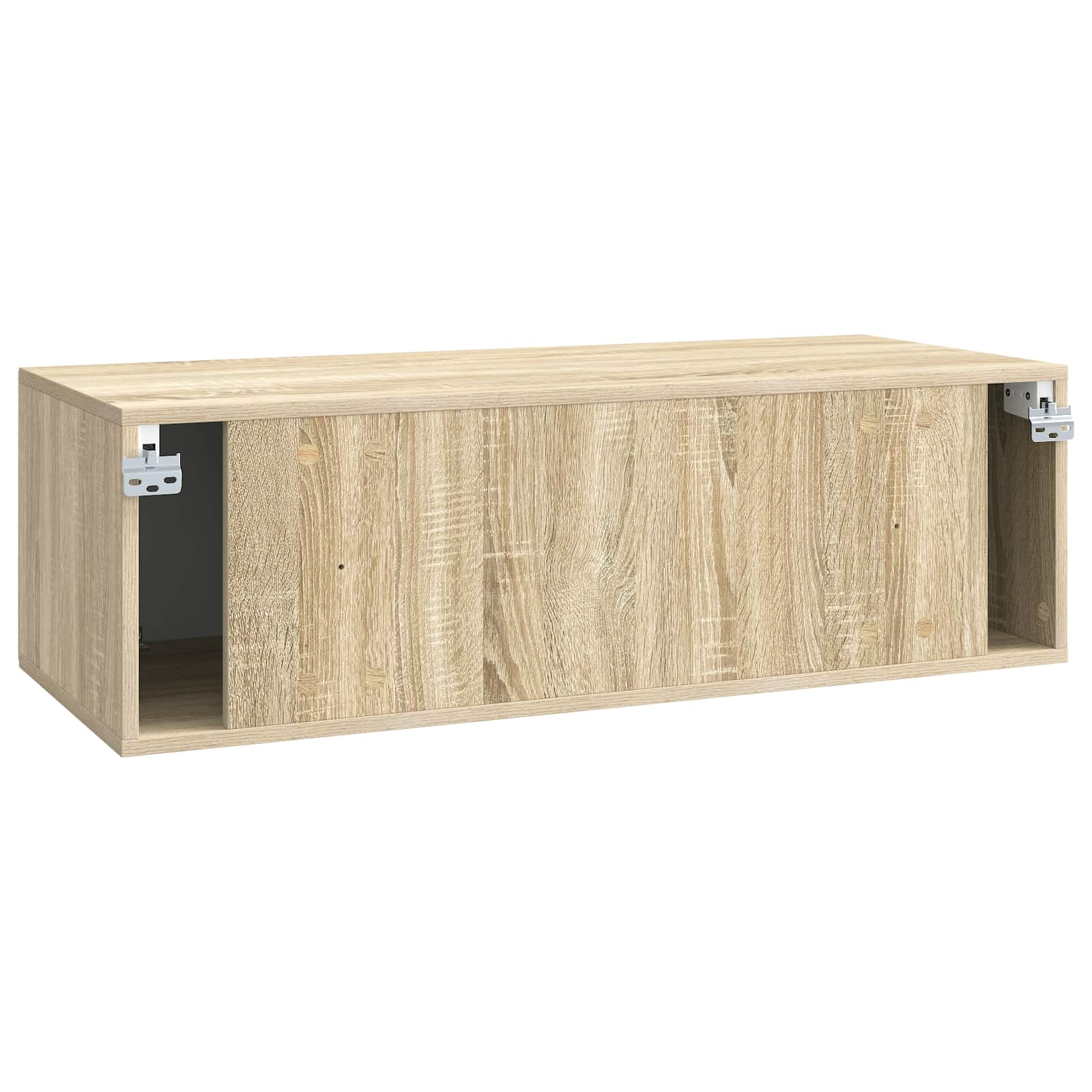 Meuble TV mural Chêne Sonoma 98 x 41 x 30 cm Bois d'ingénierie - XIOS