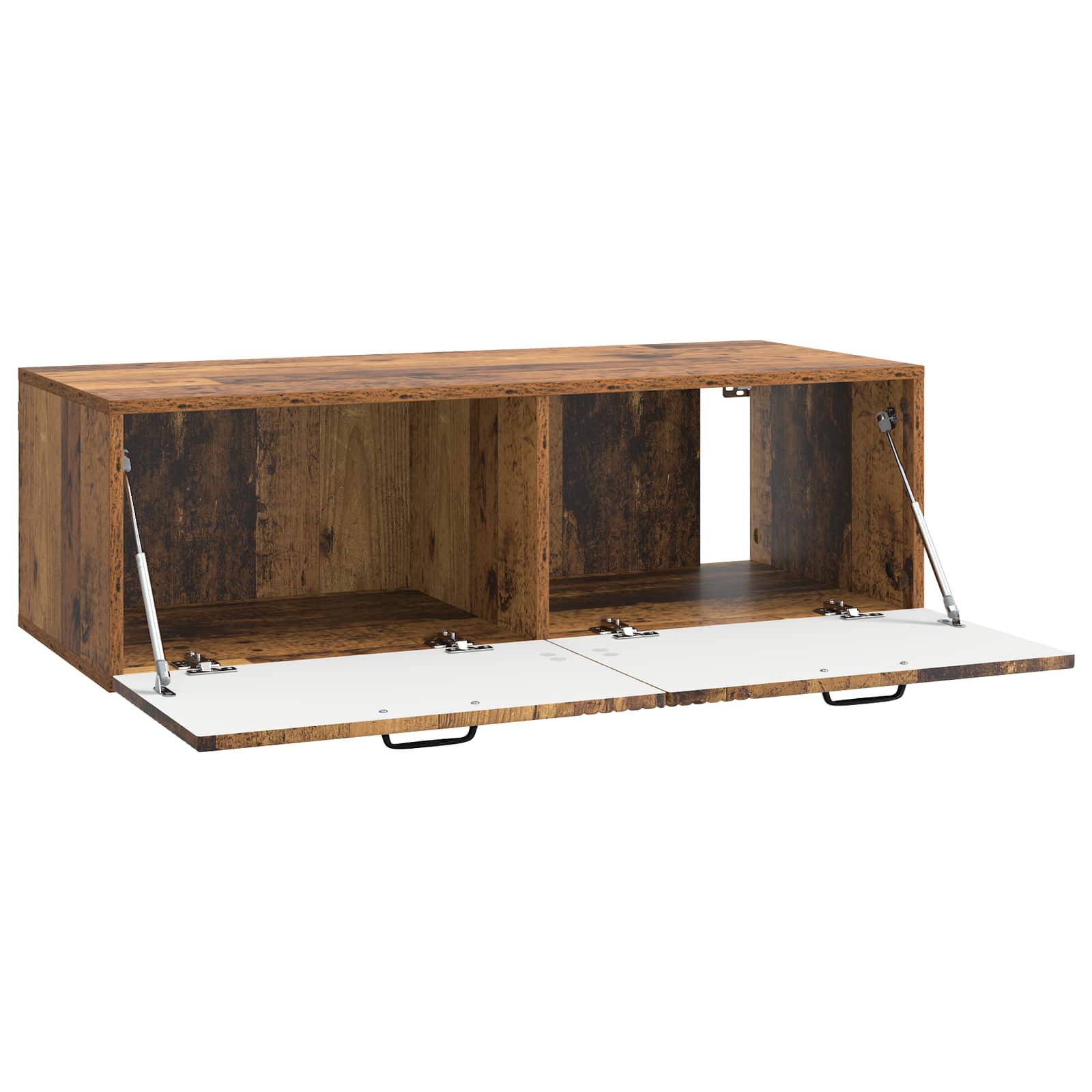 Meuble TV mural Bois ancien 98 x 41 x 30 cm Bois d'ingénierie - XIOS