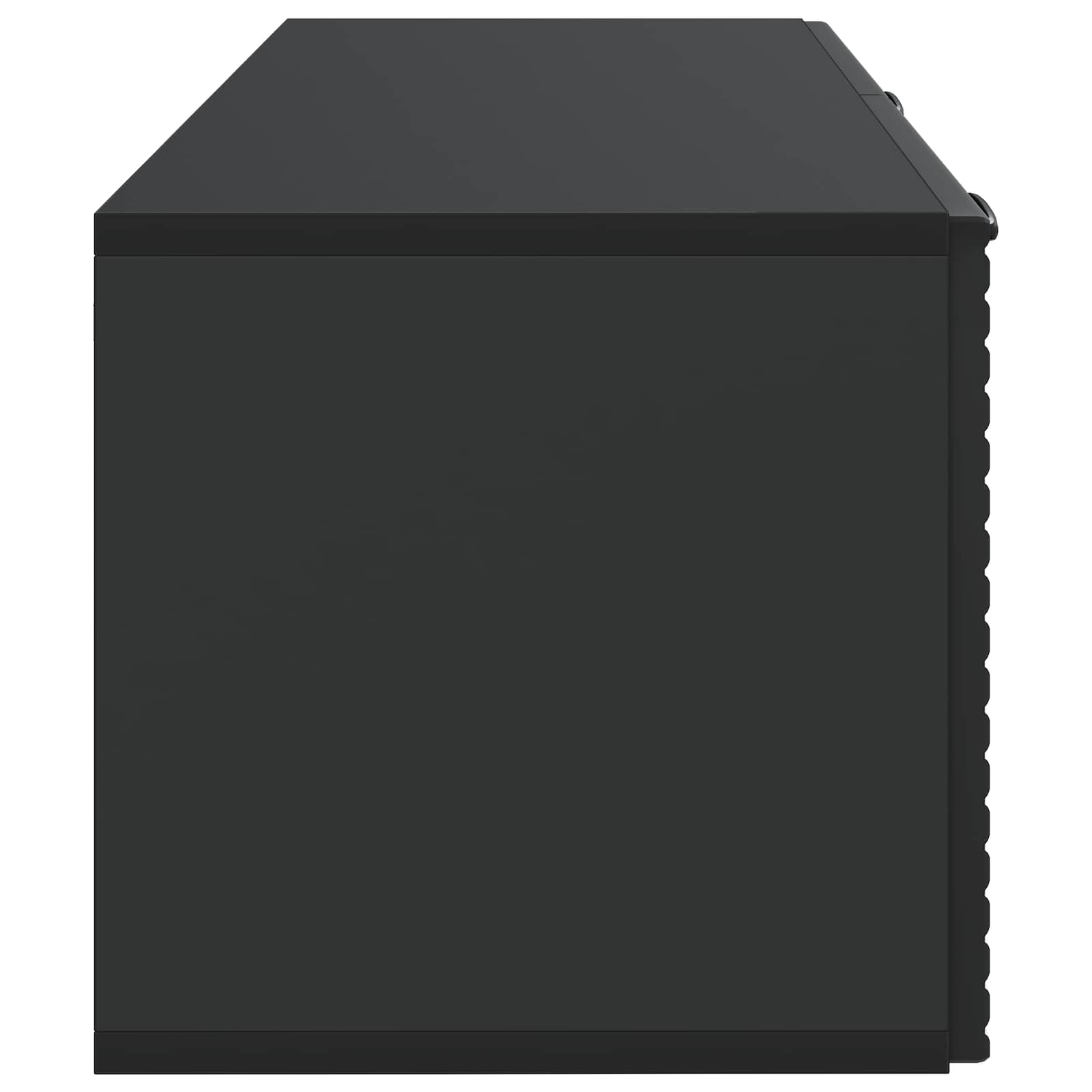 Meuble TV mural Noir 78,5 x 31 x 30 cm Bois d'ingénierie - XIOS
