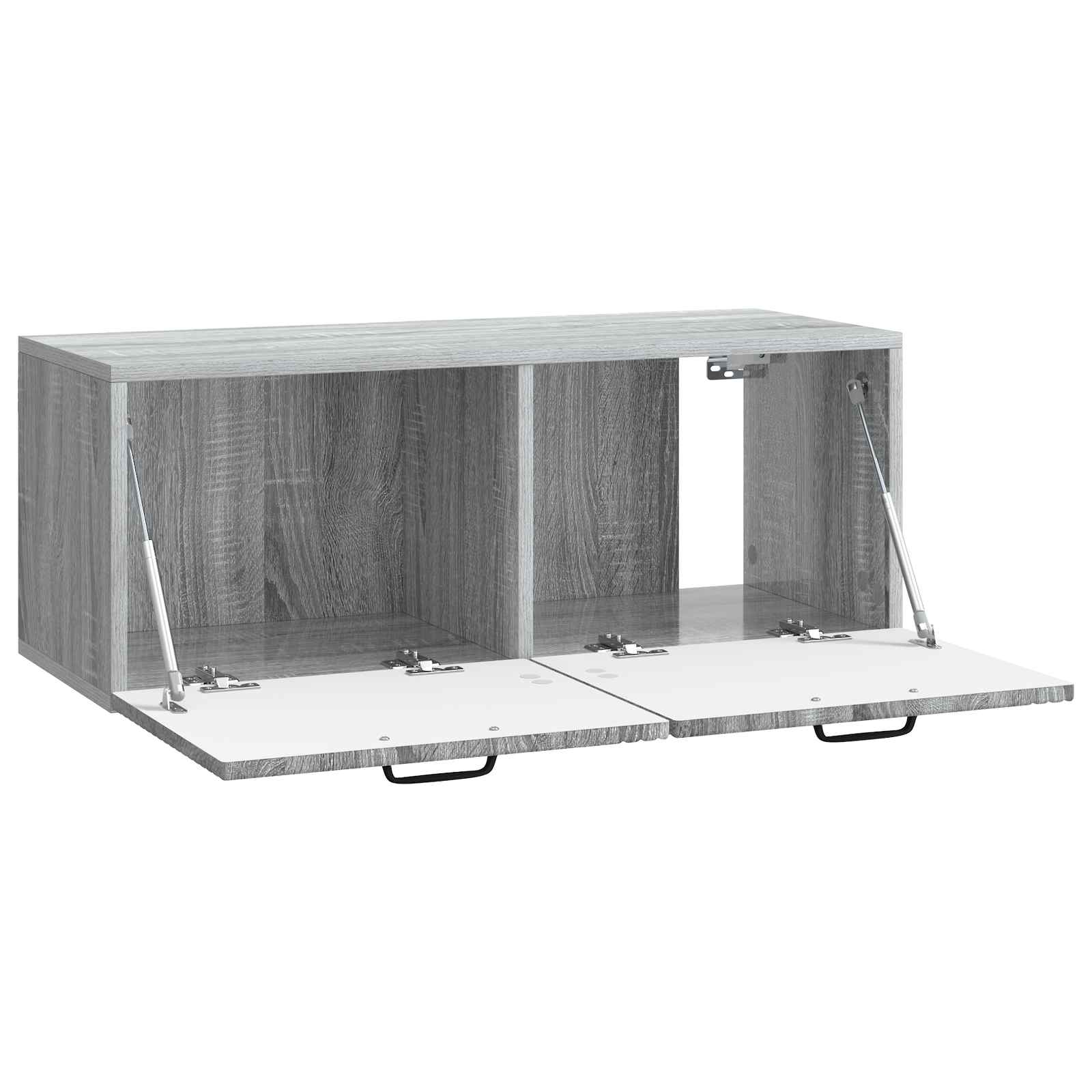 Meuble TV mural Sonoma gris 78,5 x 31 x 30 cm Bois d'ingénierie - XIOS