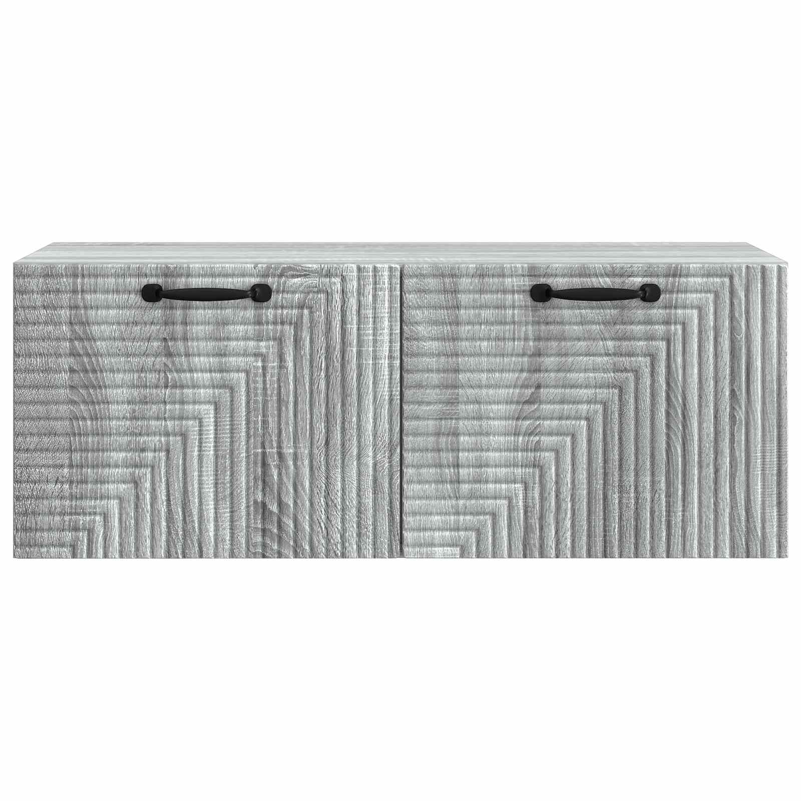 Meuble TV mural Sonoma gris 78,5 x 31 x 30 cm Bois d'ingénierie - XIOS