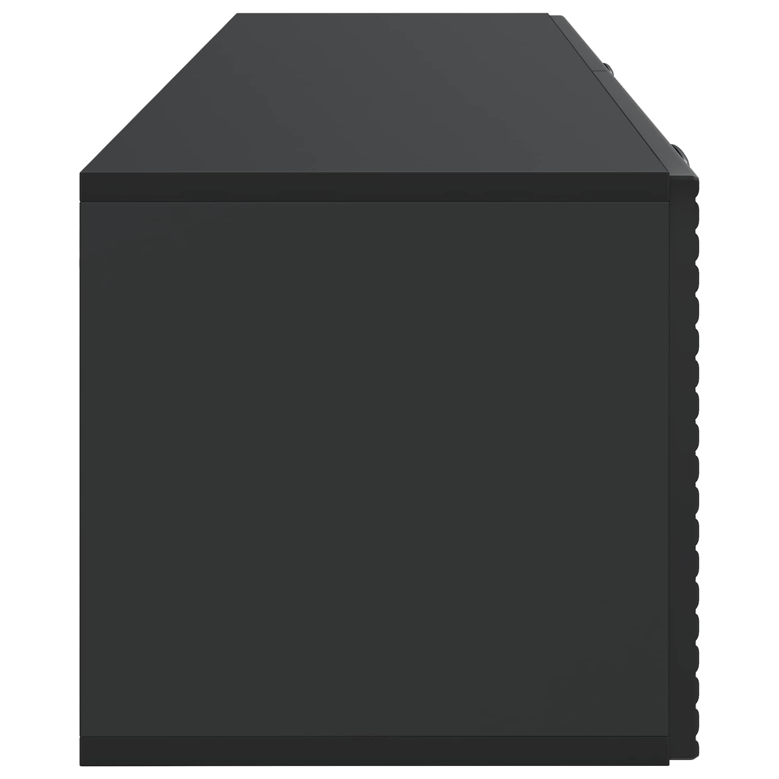 Meuble TV mural Noir 98 x 31 x 30 cm Bois d'ingénierie - XIOS