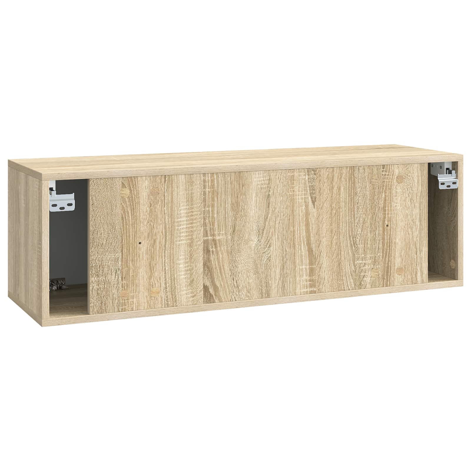 Meuble TV mural Chêne Sonoma 98 x 31 x 30 cm Bois d'ingénierie - XIOS
