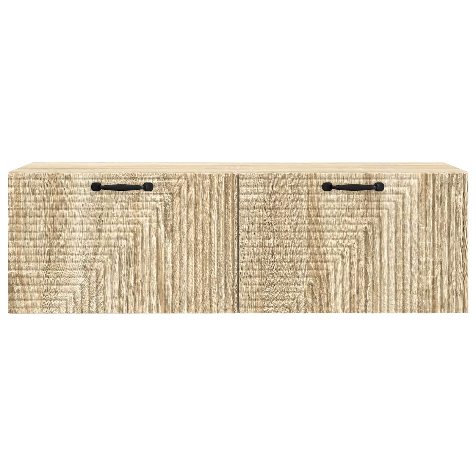 Meuble TV mural Chêne Sonoma 98 x 31 x 30 cm Bois d'ingénierie - XIOS