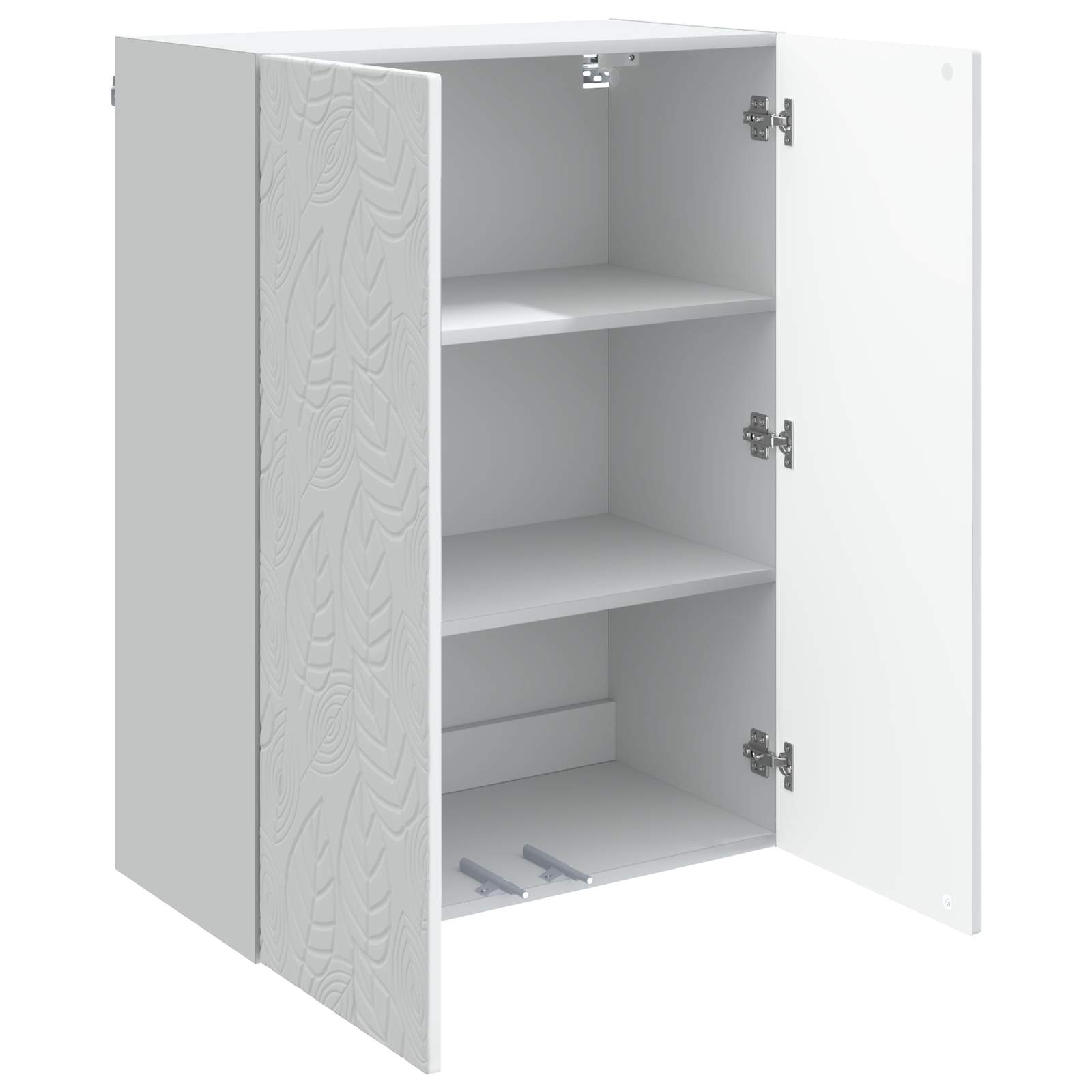Armoire Murale Blanc 66 x 34,5 x 90 cm Bois d'ingénierie - XIOS