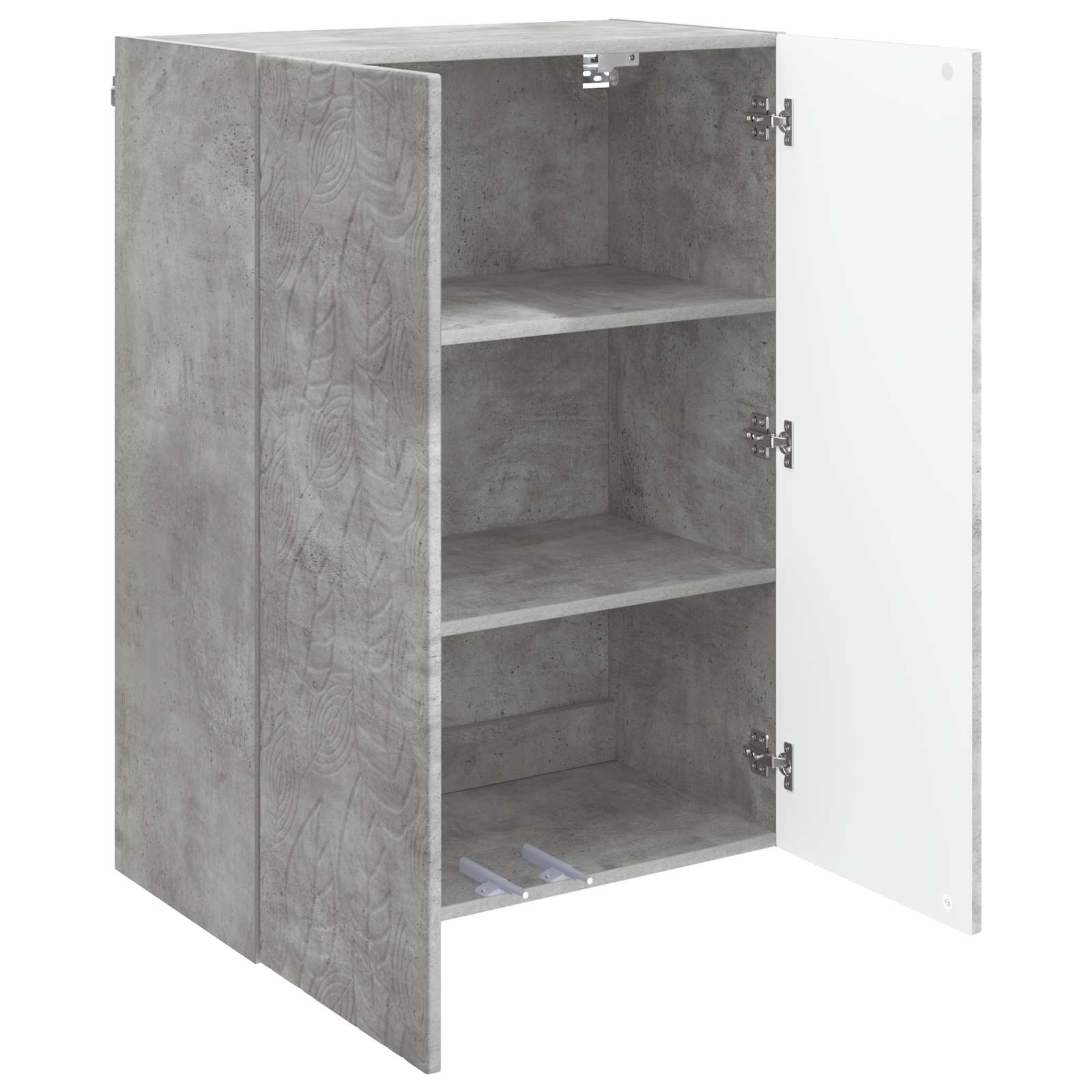 Armoire Murale Gris béton 66 x 34,5 x 90 cm Bois d'ingénierie - XIOS