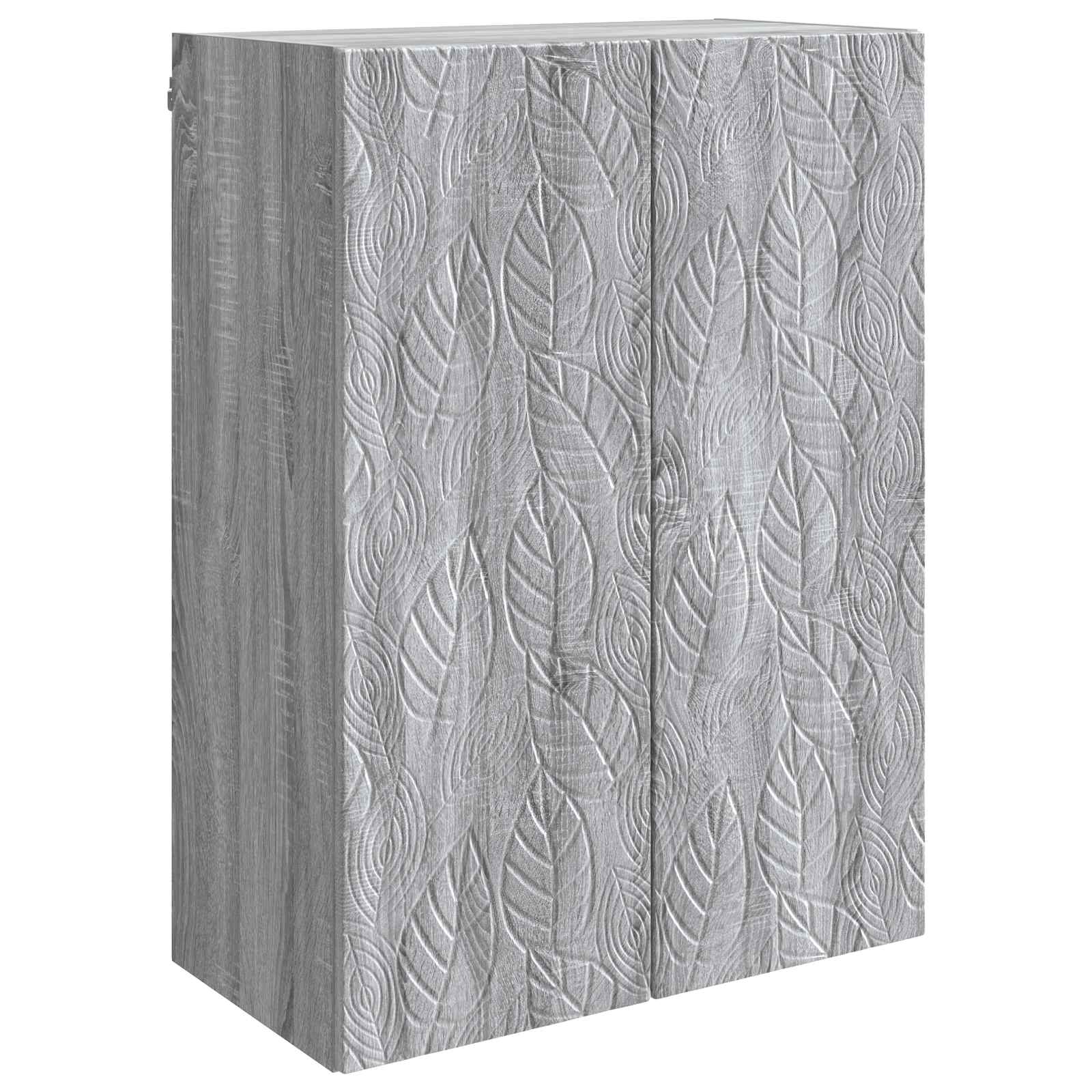 Armoire Murale Sonoma gris 66 x 34,5 x 90 cm Bois d'ingénierie - XIOS