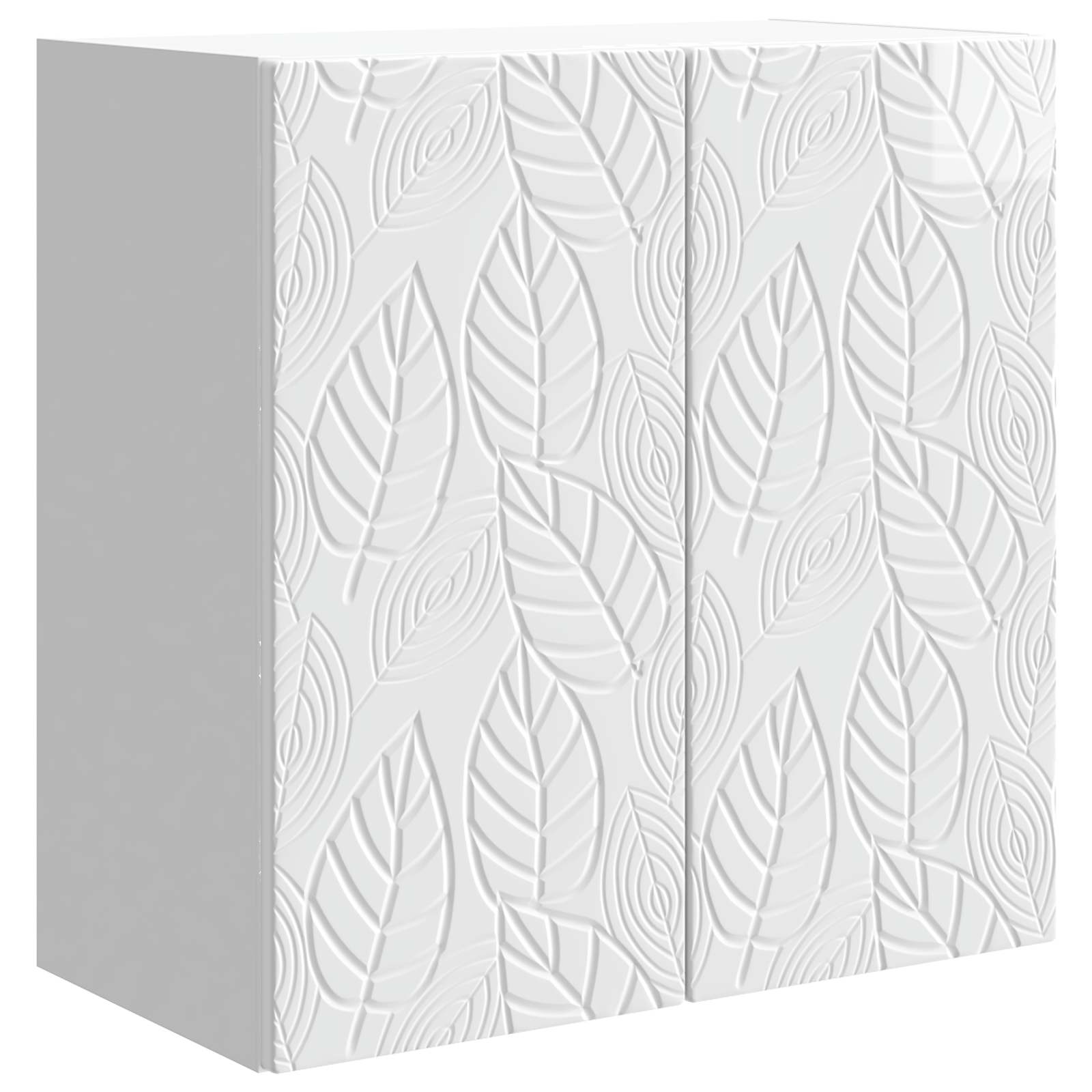 Armoire Murale Blanc brillant 59 x 31 x 60 cm Bois d'ingénierie - XIOS