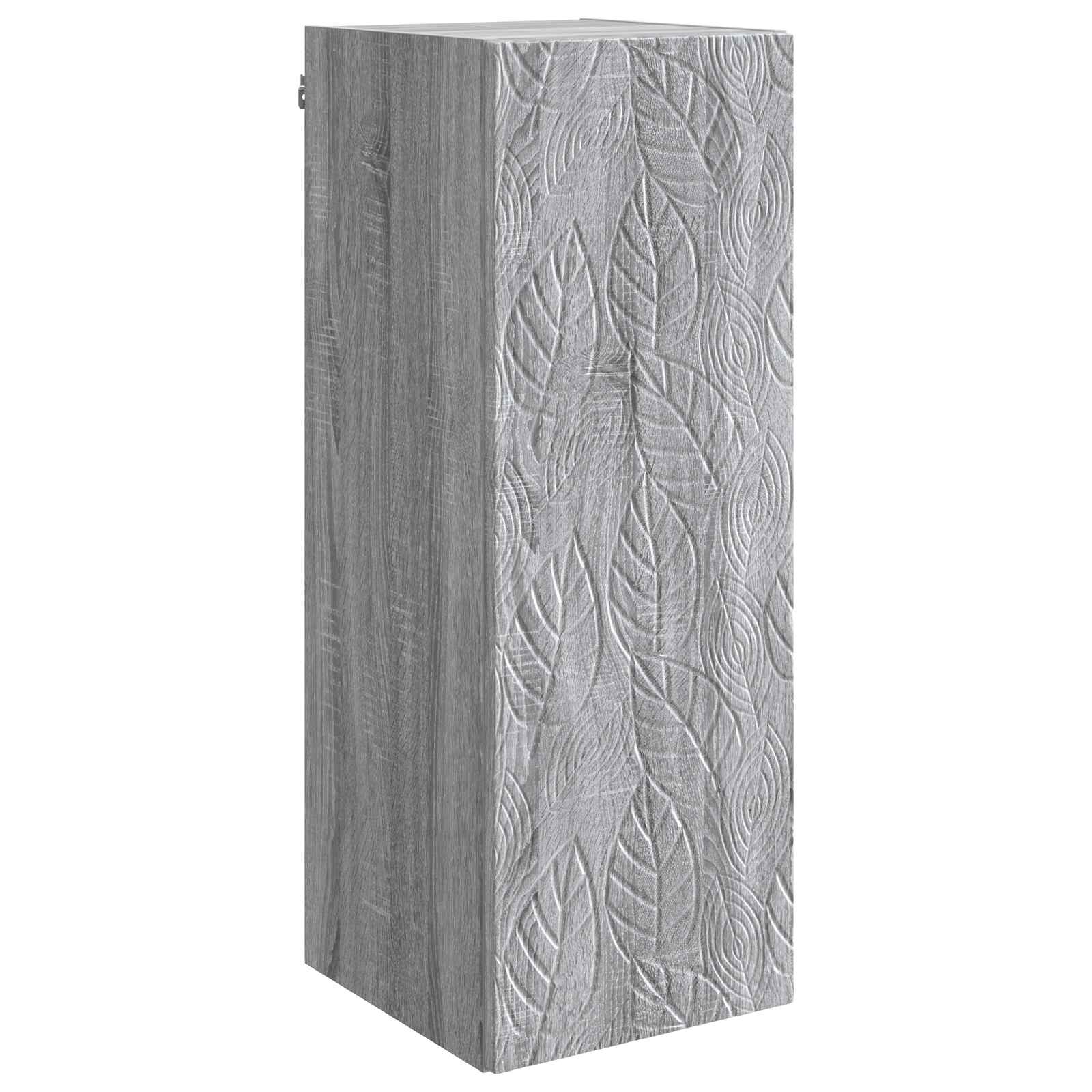 Armoire Murale Sonoma gris 33 x 34,5 x 90 cm Bois d'ingénierie - XIOS