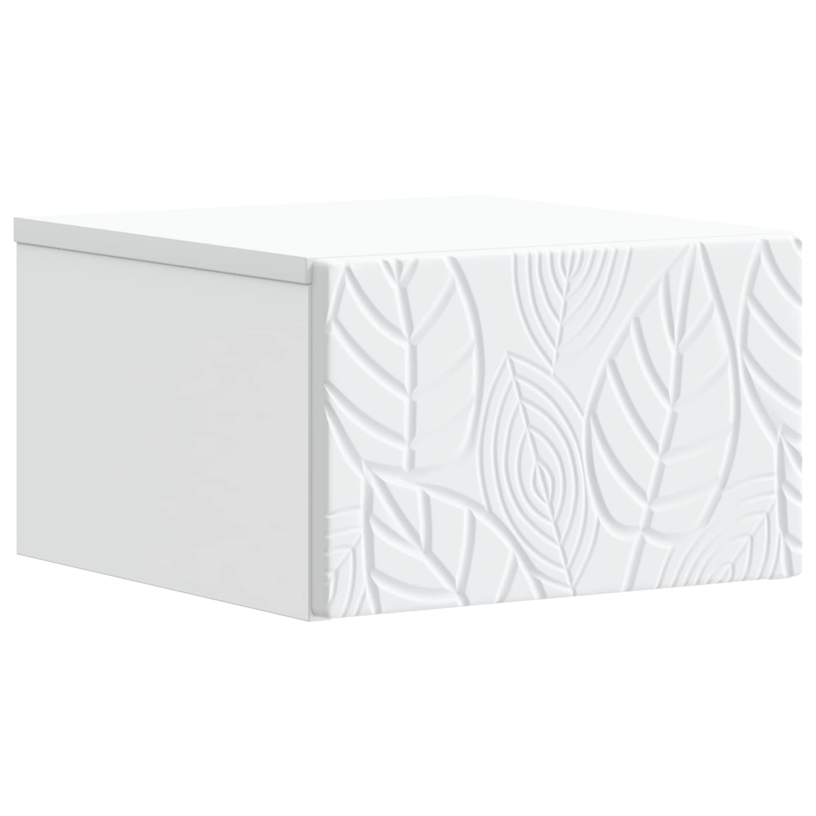 Cabinet de chevet mural 2 pcs Blanc 49 x 34,5 x 20 cm - XIOS