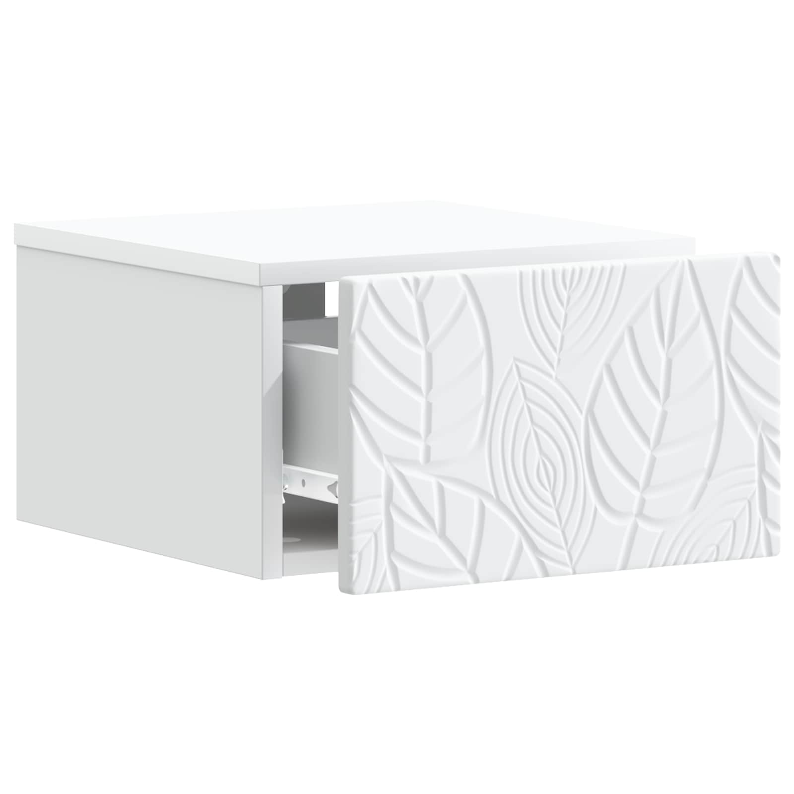 Cabinet de chevet mural 2 pcs Blanc 49 x 34,5 x 20 cm - XIOS