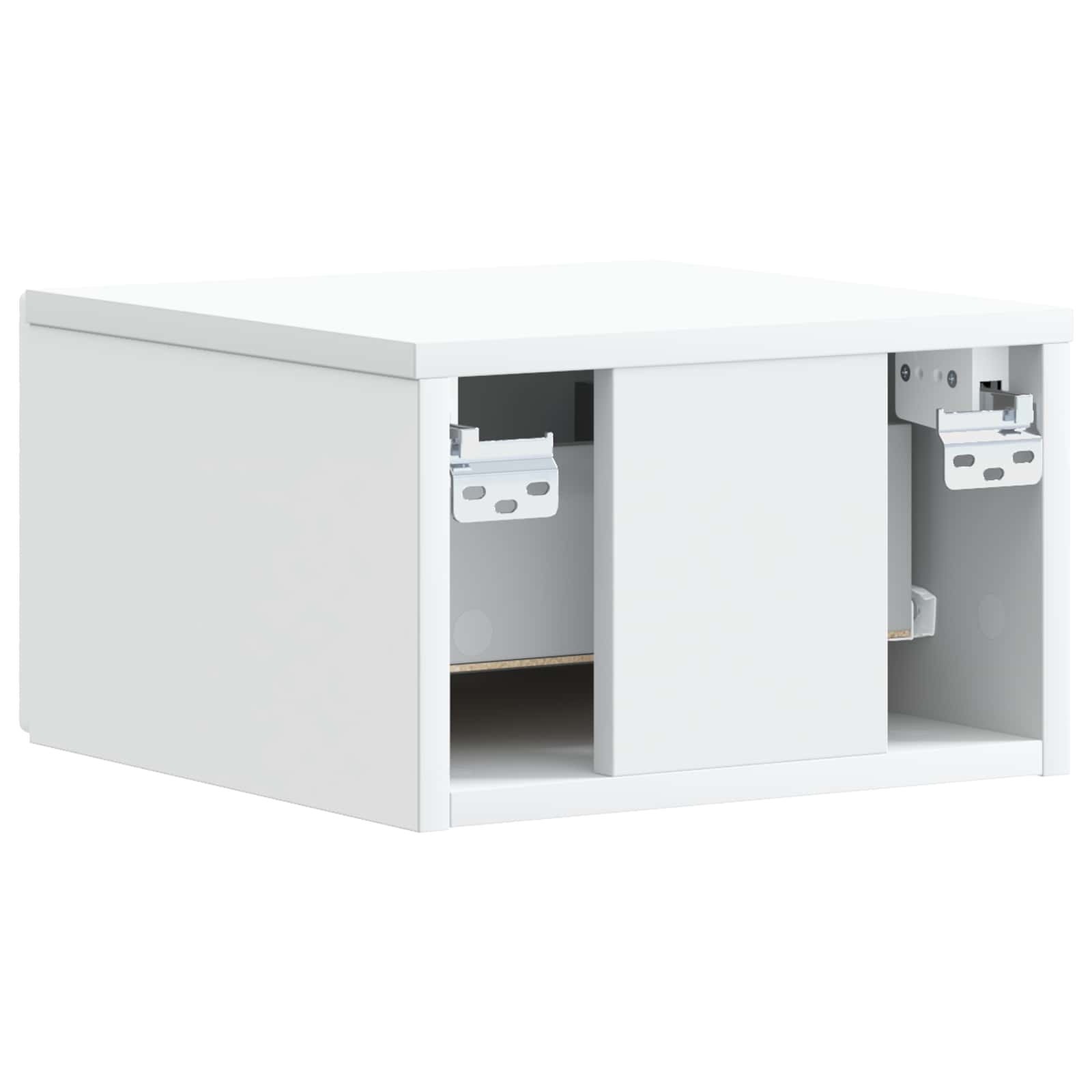 Cabinet de chevet mural 2 pcs Blanc 49 x 34,5 x 20 cm - XIOS