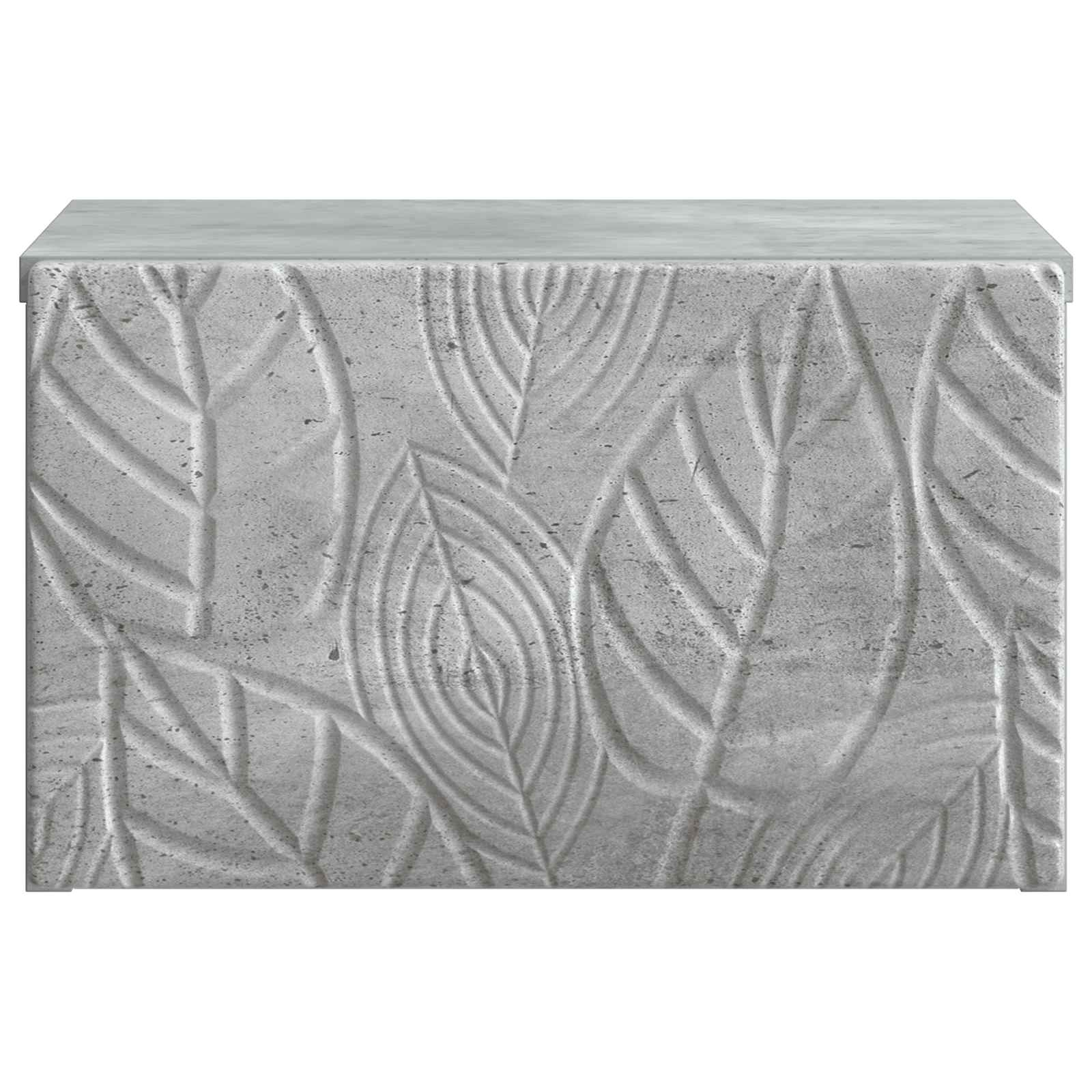 Cabinet de chevet mural 2 pcs Gris béton 49 x 34,5 x 20 cm - XIOS