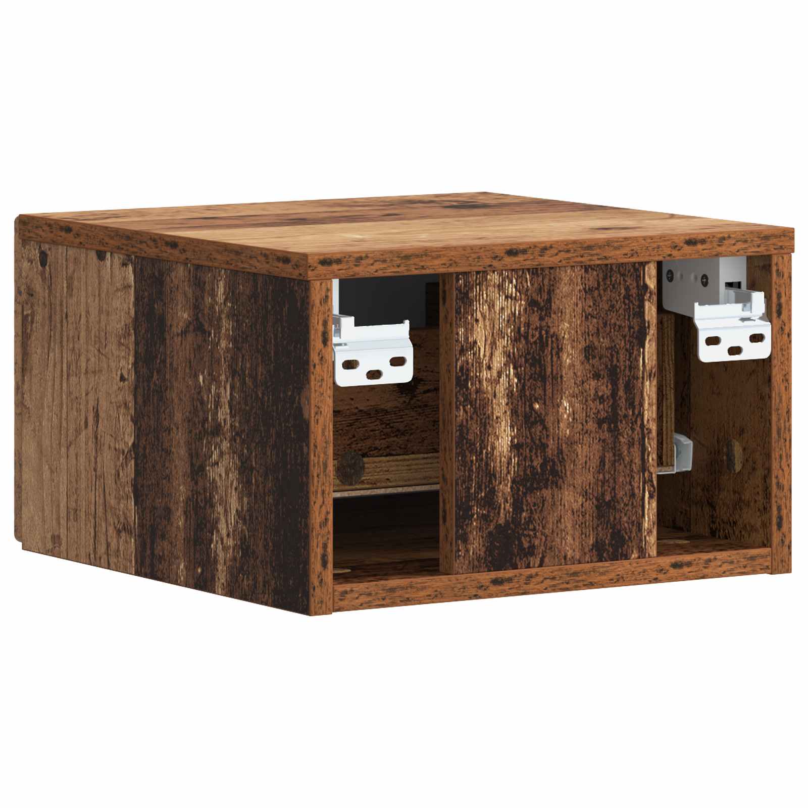 Cabinet de chevet mural 2 pcs Bois ancien 49 x 34,5 x 20 cm - XIOS