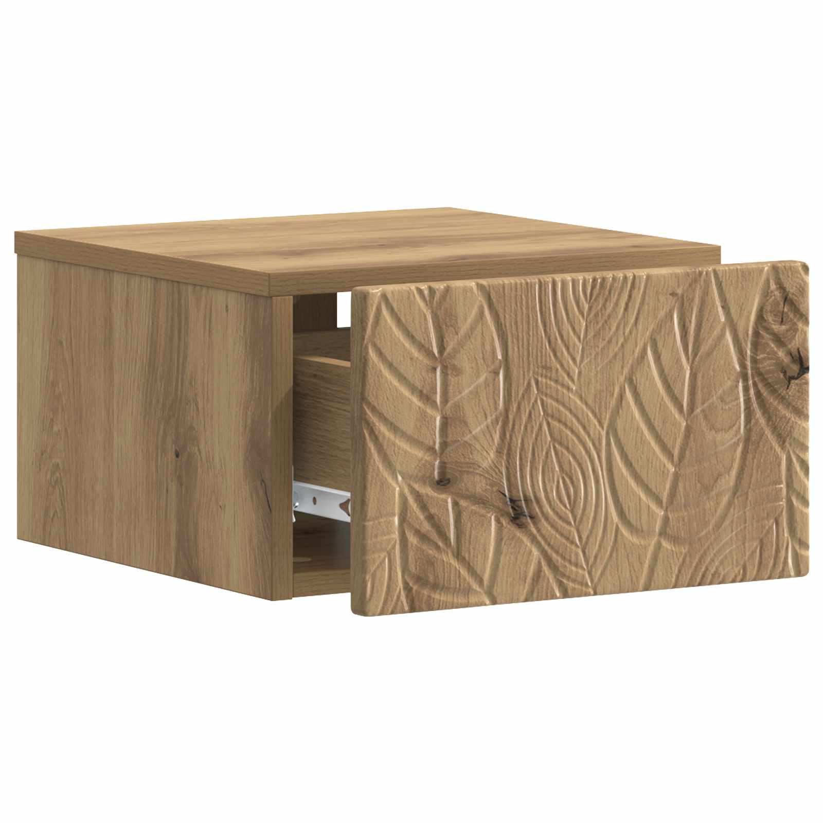 Cabinet de chevet mural 2 pcs Chêne artisanal 49 x 34,5 x 20 cm - XIOS