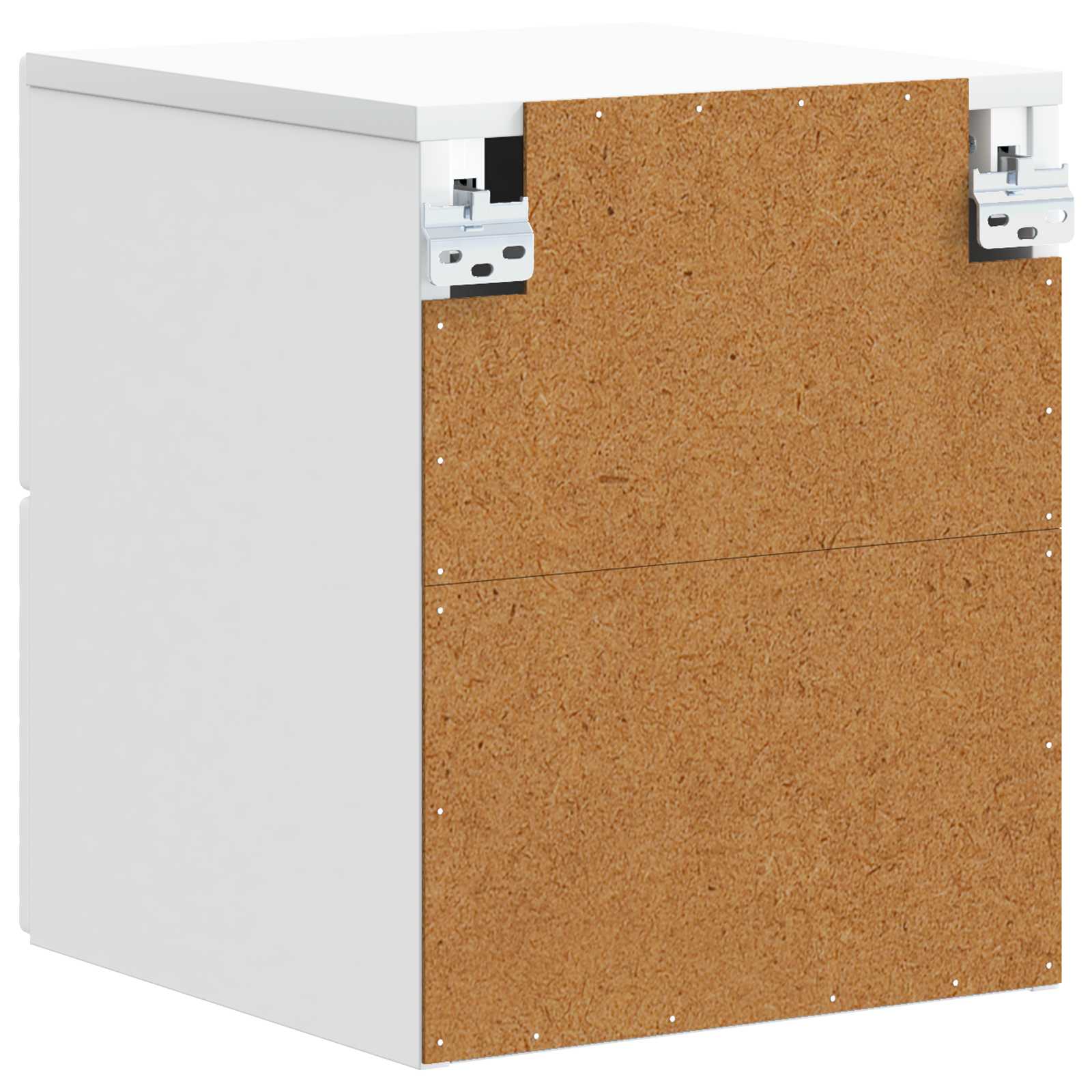 Cabinet de chevet mural 2 pcs Blanc 34,5 x 33 x 40 cm - XIOS