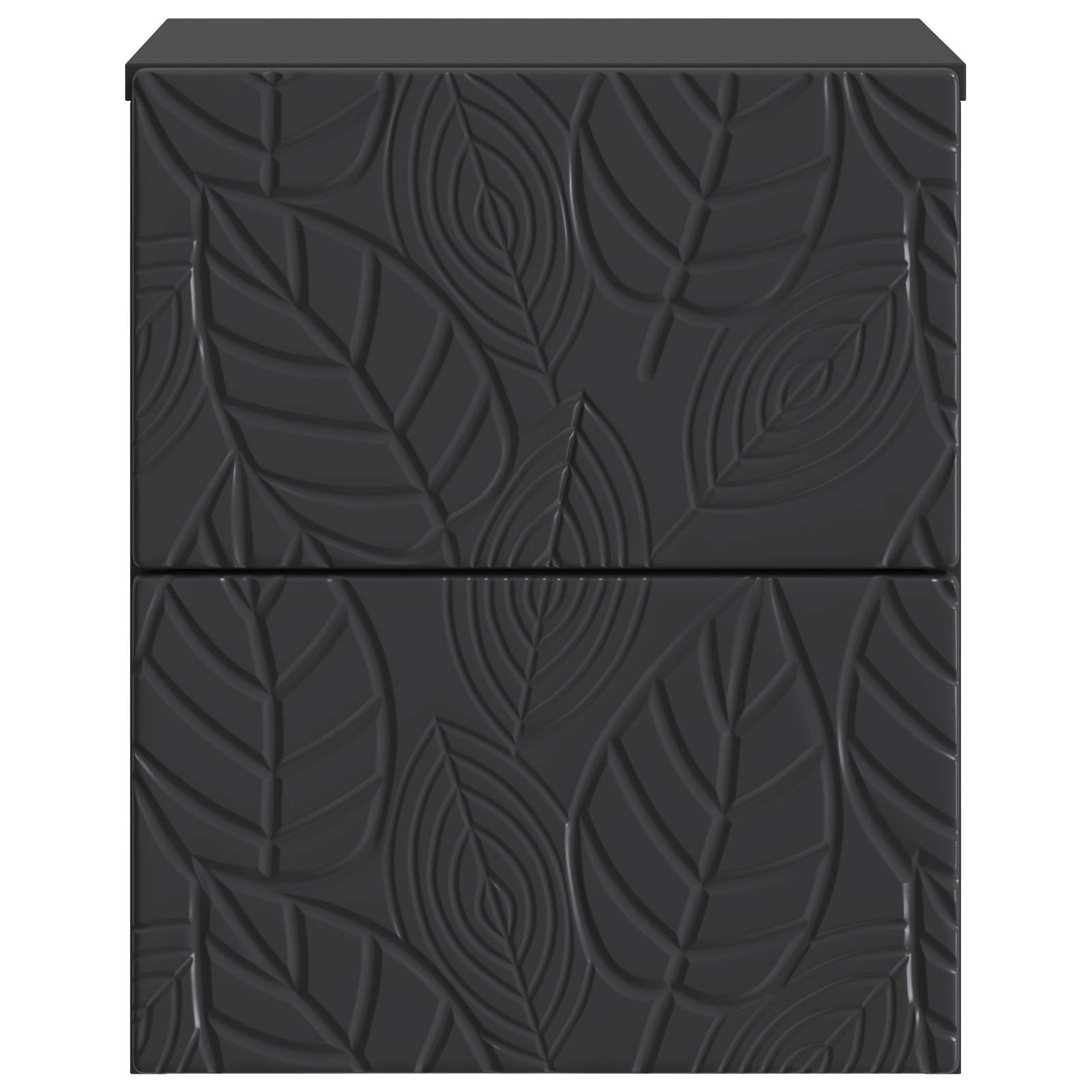 Cabinet de chevet mural 2 pcs Noir 34,5 x 33 x 40 cm - XIOS