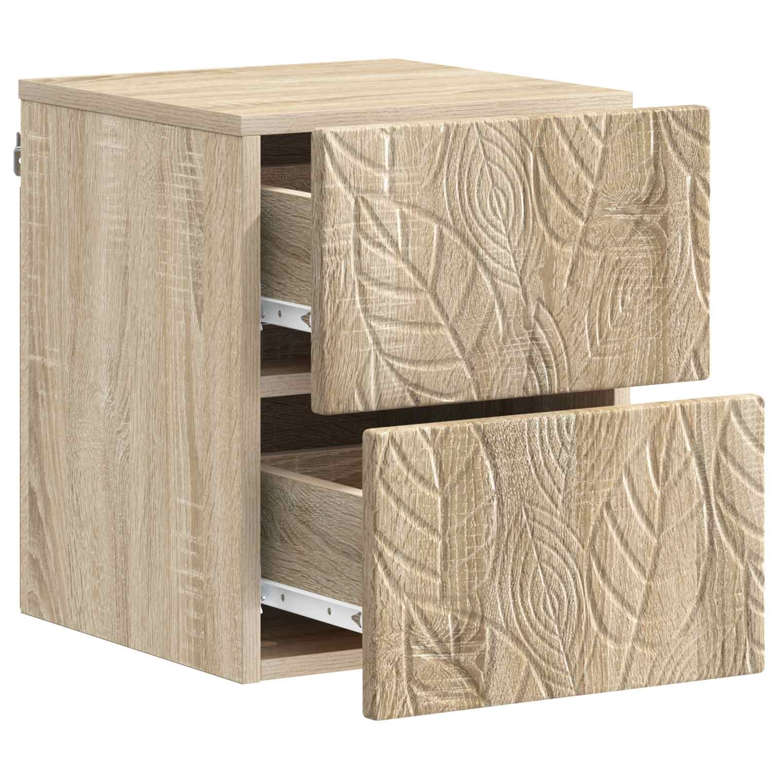 Cabinet de chevet mural 2 pcs Chêne Sonoma 34,5 x 33 x 40 cm - XIOS