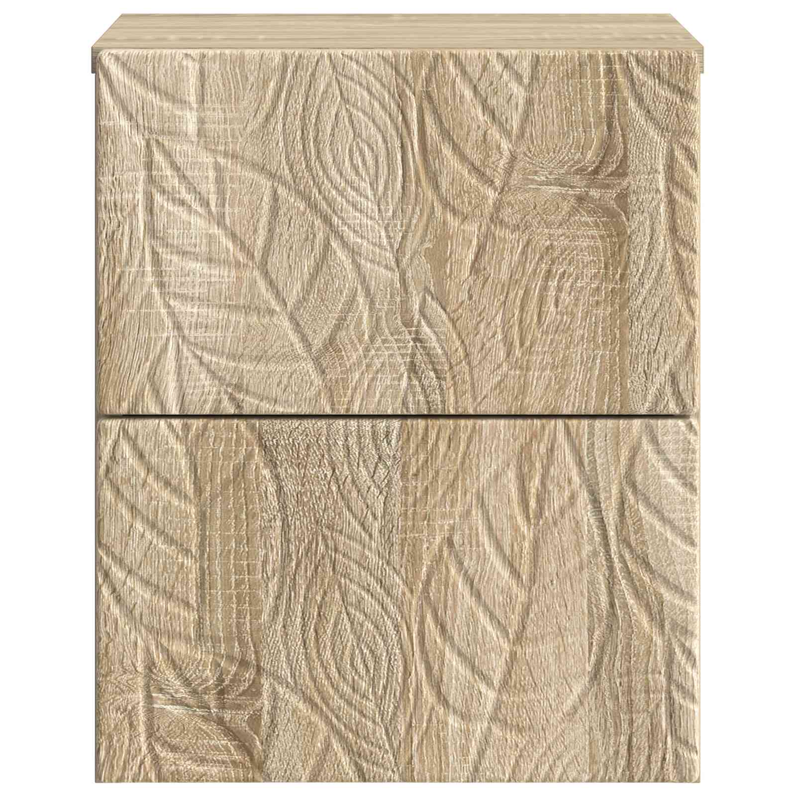 Cabinet de chevet mural 2 pcs Chêne Sonoma 34,5 x 33 x 40 cm - XIOS
