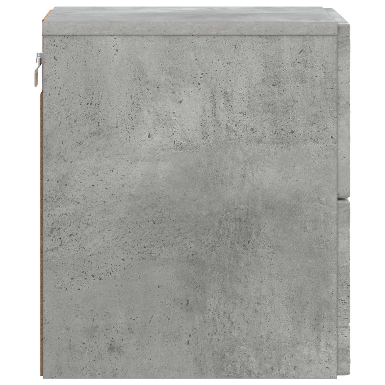 Cabinet de chevet mural 2 pcs Gris béton 34,5 x 33 x 40 cm - XIOS