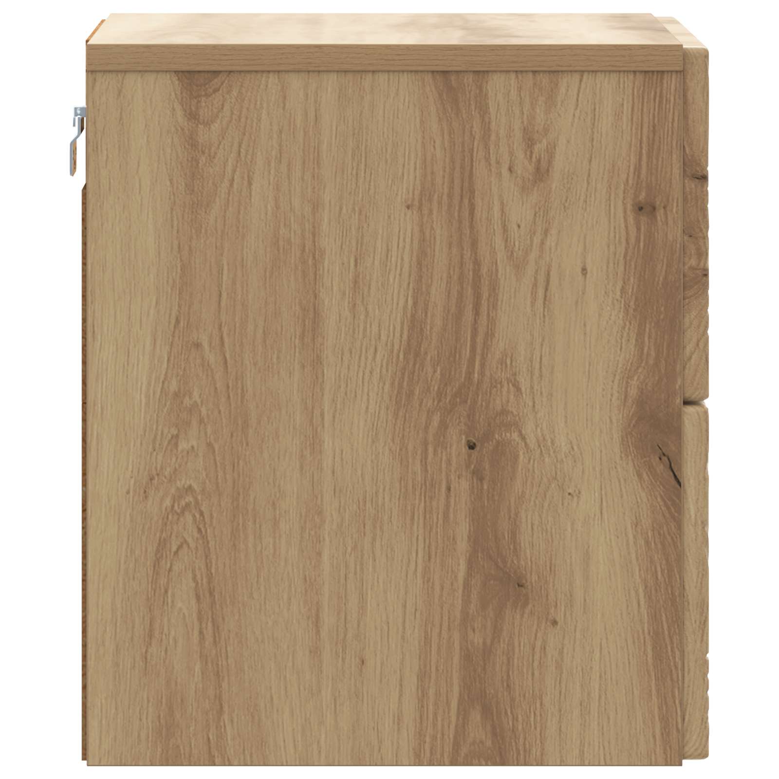 Cabinet de chevet mural Chêne artisanal 34,5 x 33 x 40 cm - XIOS