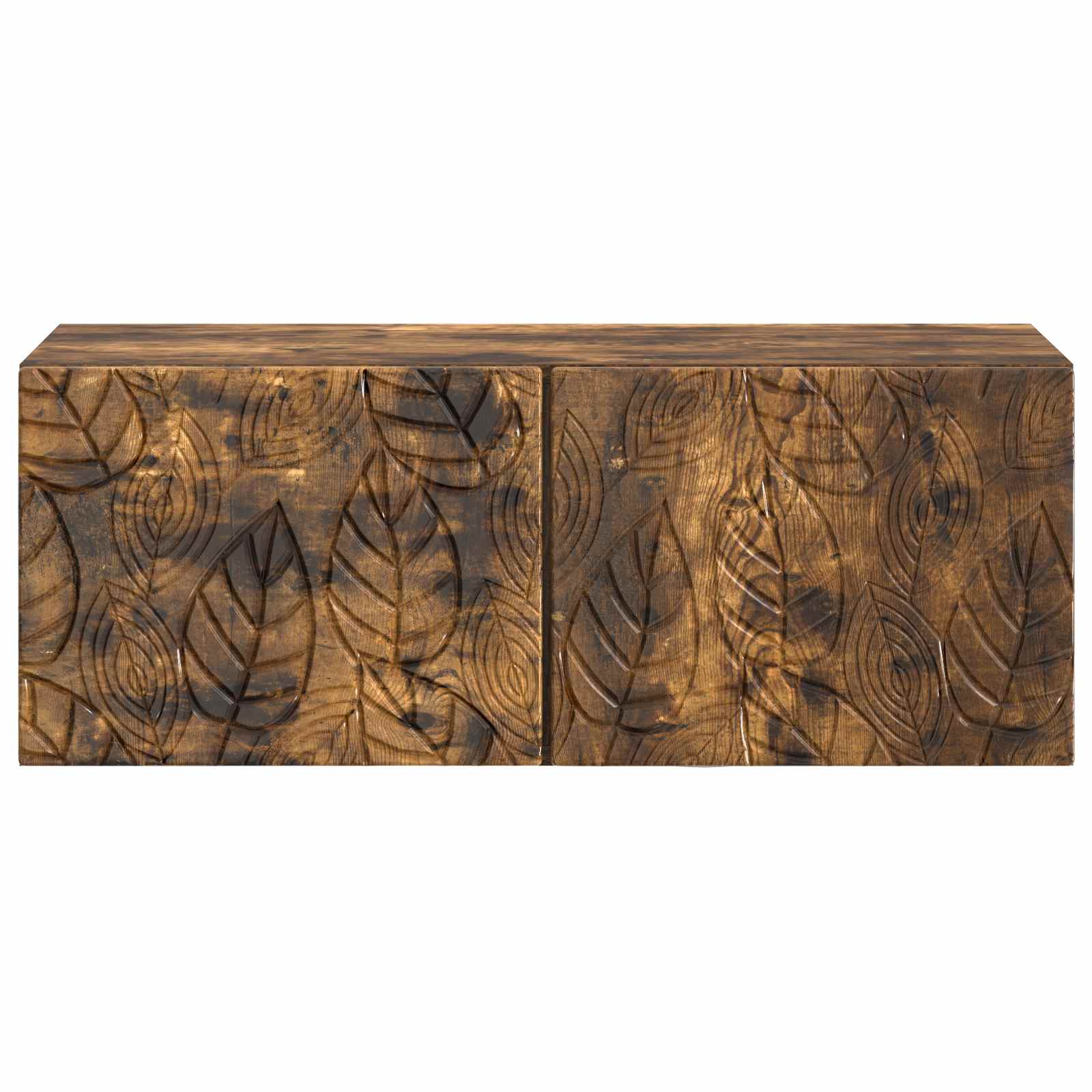 Meuble TV mural 78,5 x 41 x 30 cm Chêne fumé Bois d'ingénierie - XIOS