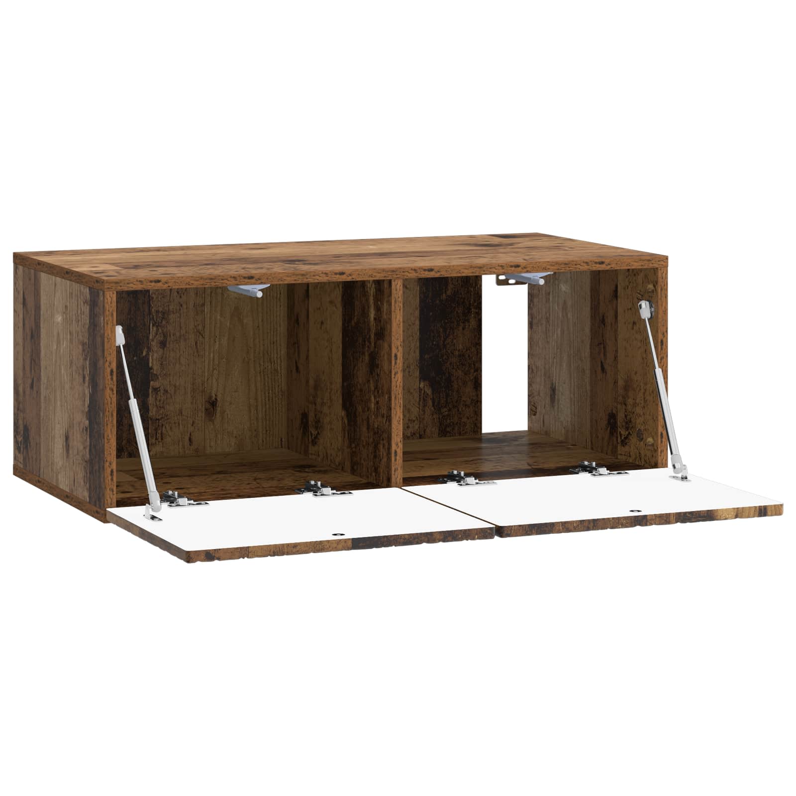 Meuble TV mural 78,5 x 31 cm Bois ancien Bois d'ingénierie