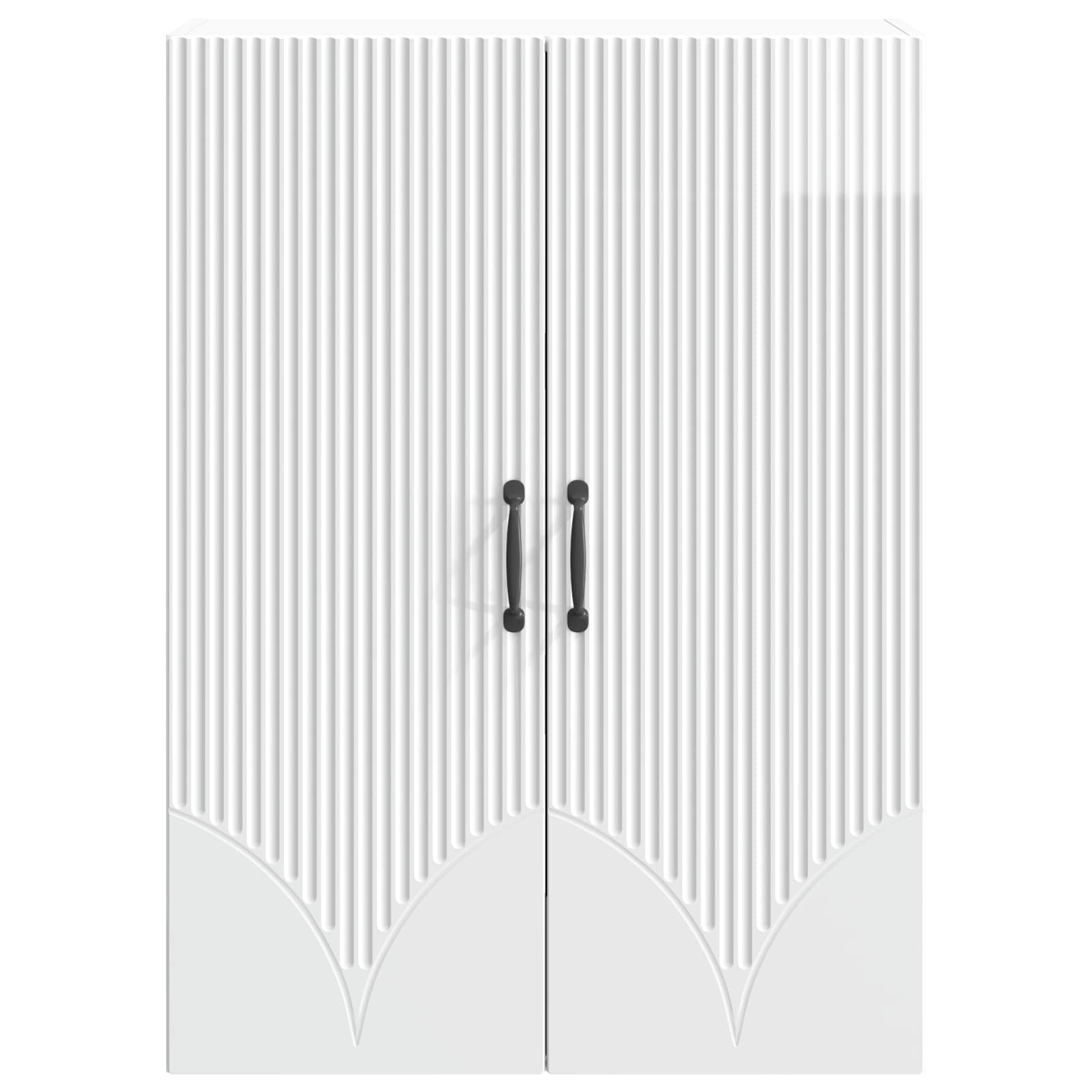 Armoire Murale Blanc brillant 66 x 34,5 x 90 cm - XIOS