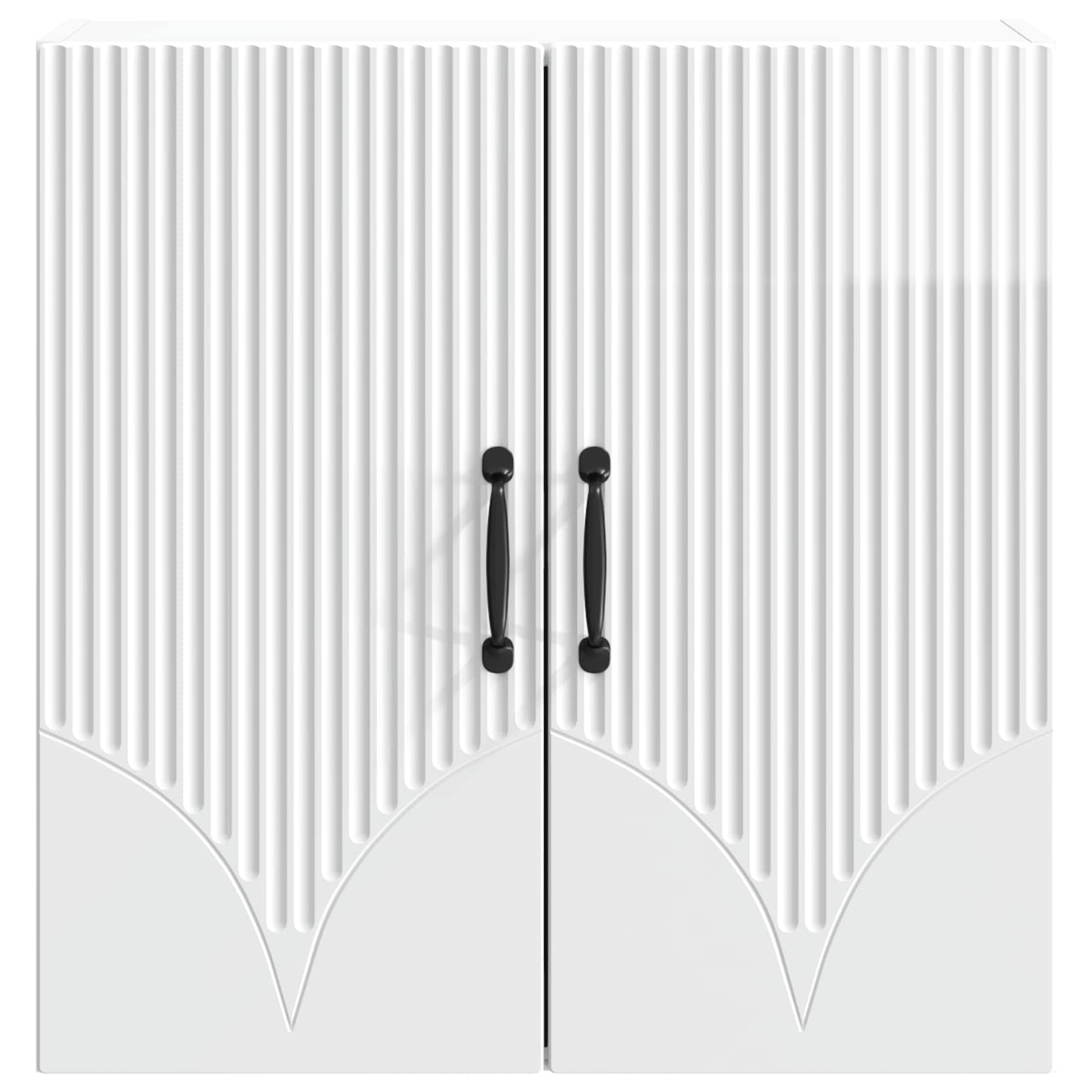 Armoire Murale Blanc brillant 59 x 31 x 60 cm Bois d'ingénierie - XIOS