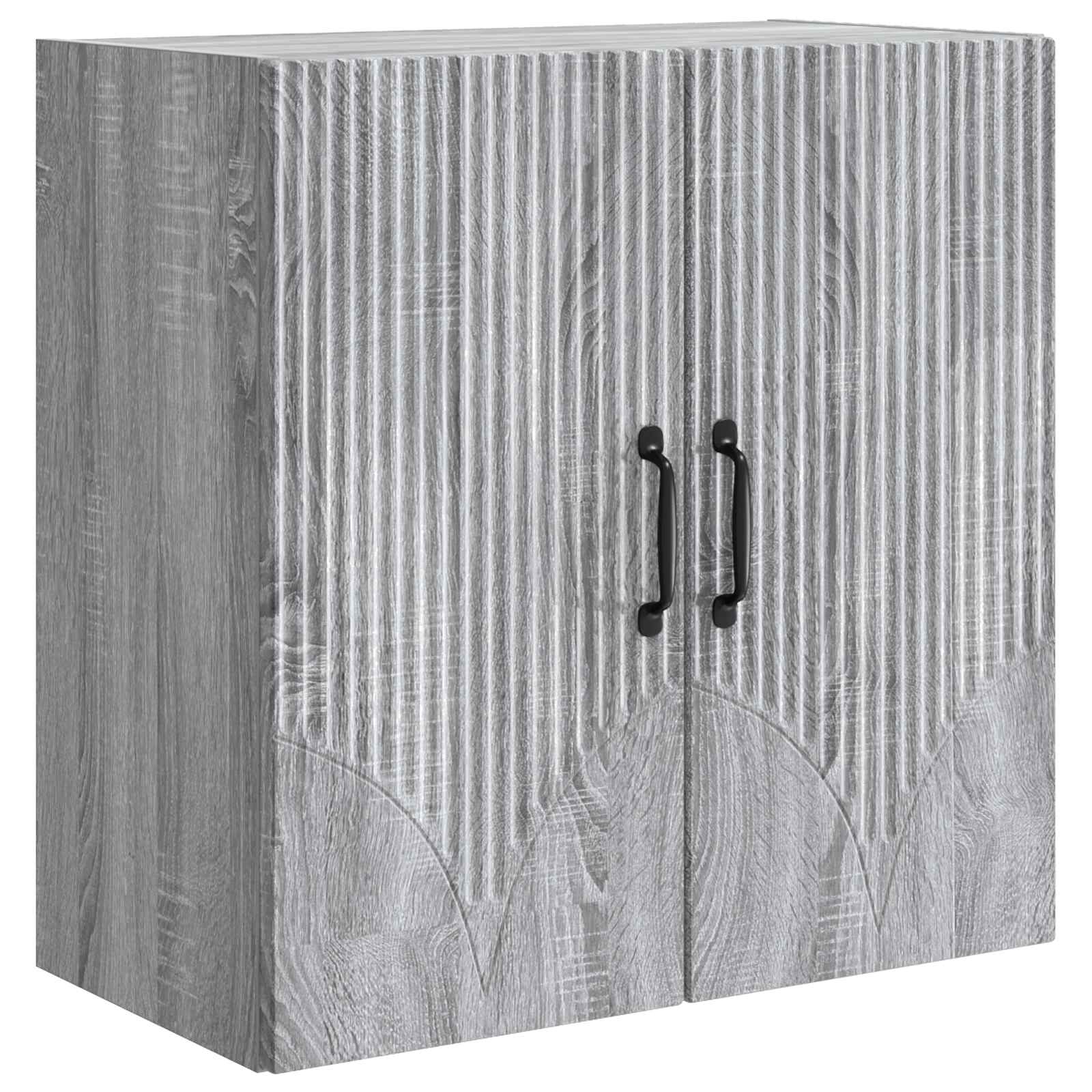 Armoire Murale Sonoma gris 59 x 31 x 60 cm Bois d'ingénierie - XIOS