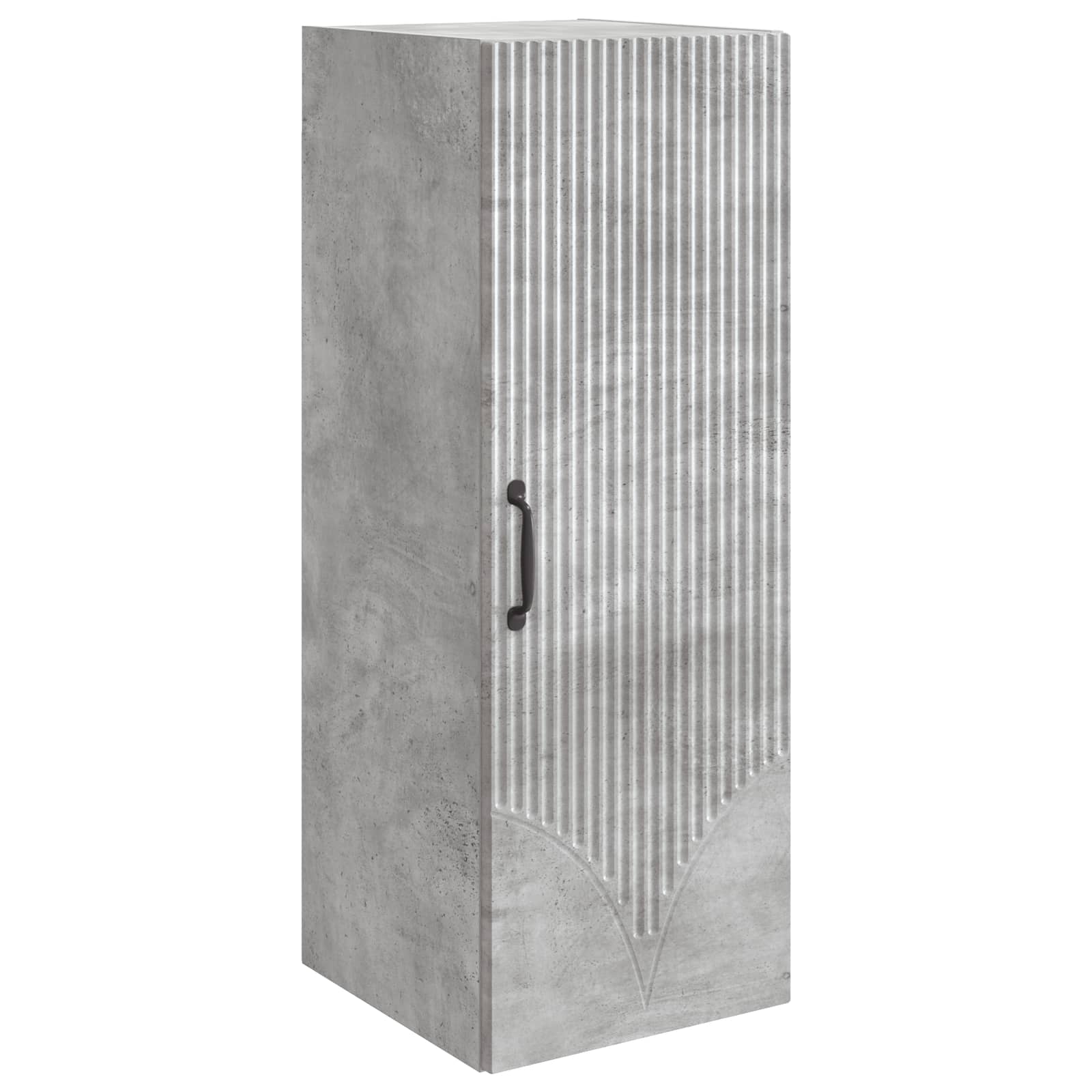 Armoire Murale Gris béton 33 x 34,5 x 90 cm Bois d'ingénierie - XIOS