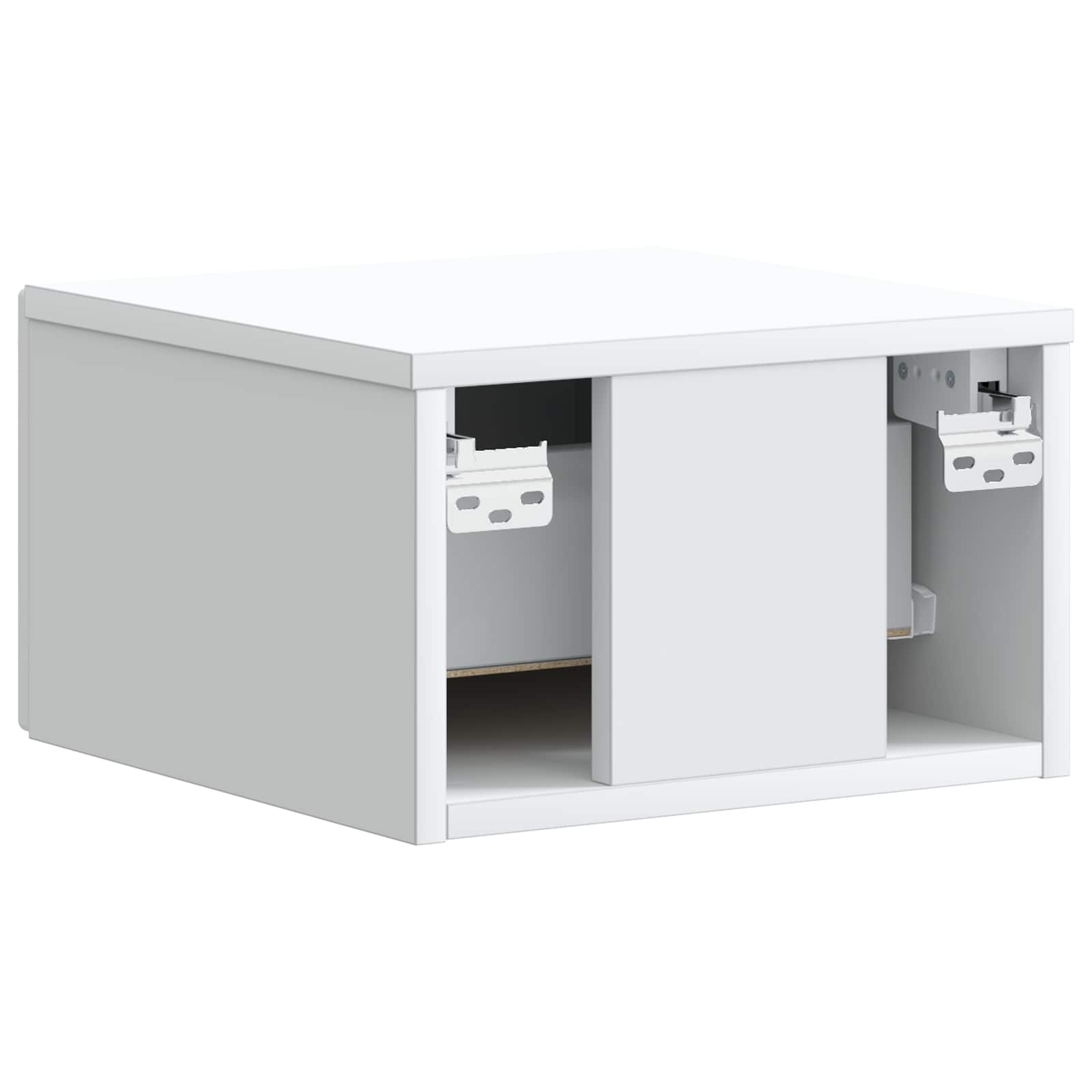 Cabinet de chevet mural 2 pcs Blanc 34,5 x 33 x 20 cm - XIOS