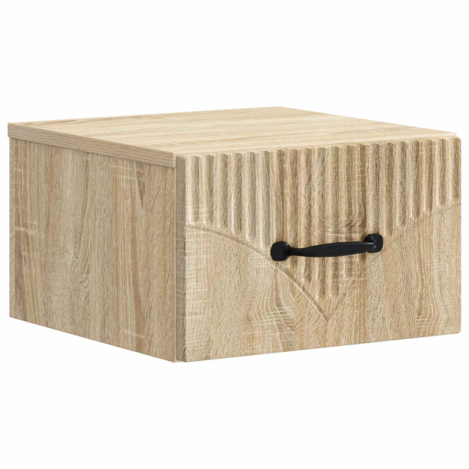 Cabinet de chevet mural 2 pcs Chêne Sonoma 34,5 x 33 x 20 cm