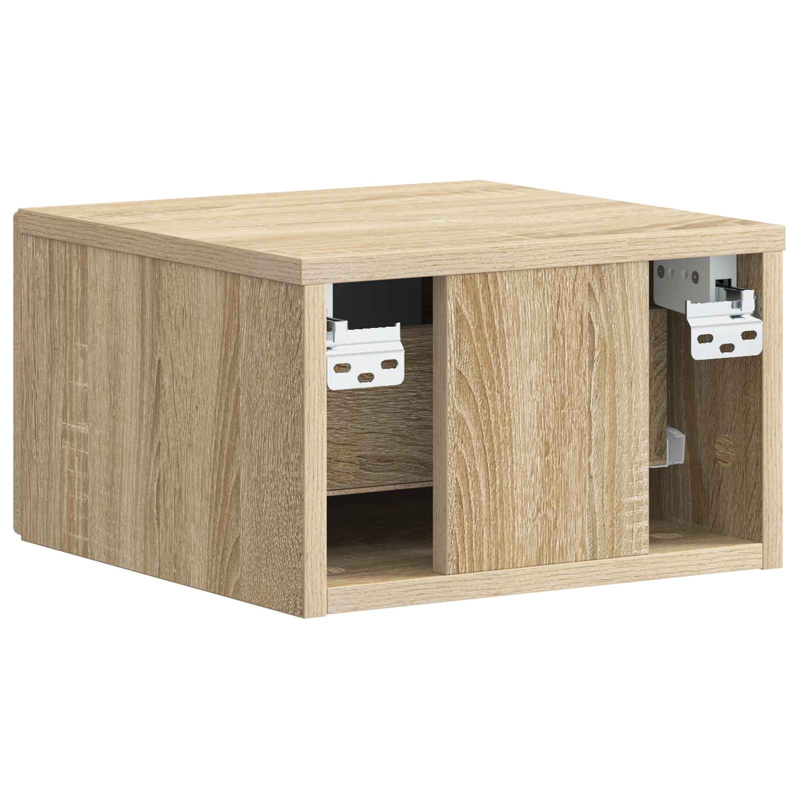Cabinet de chevet mural 2 pcs Chêne Sonoma 34,5 x 33 x 20 cm